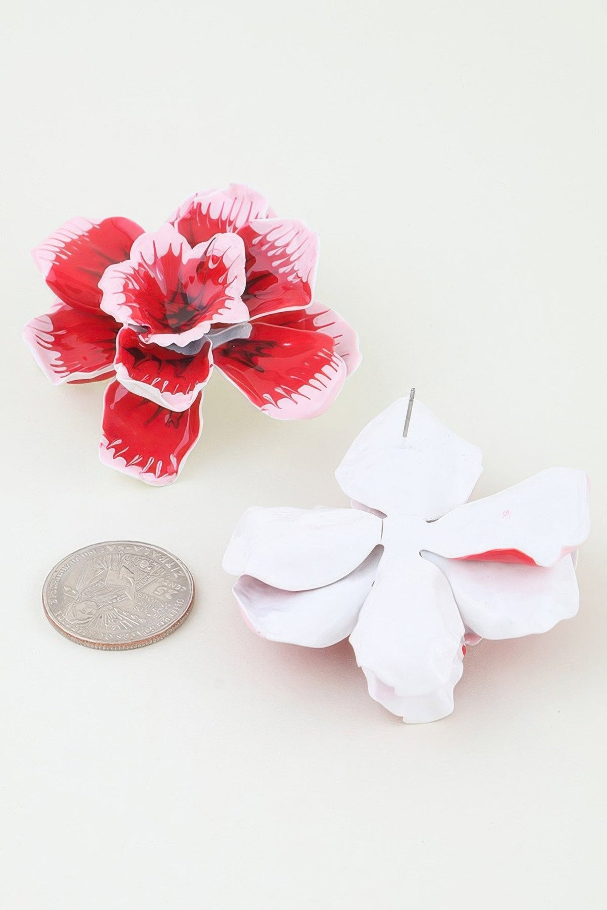 Blooming Twin Rose Earrings