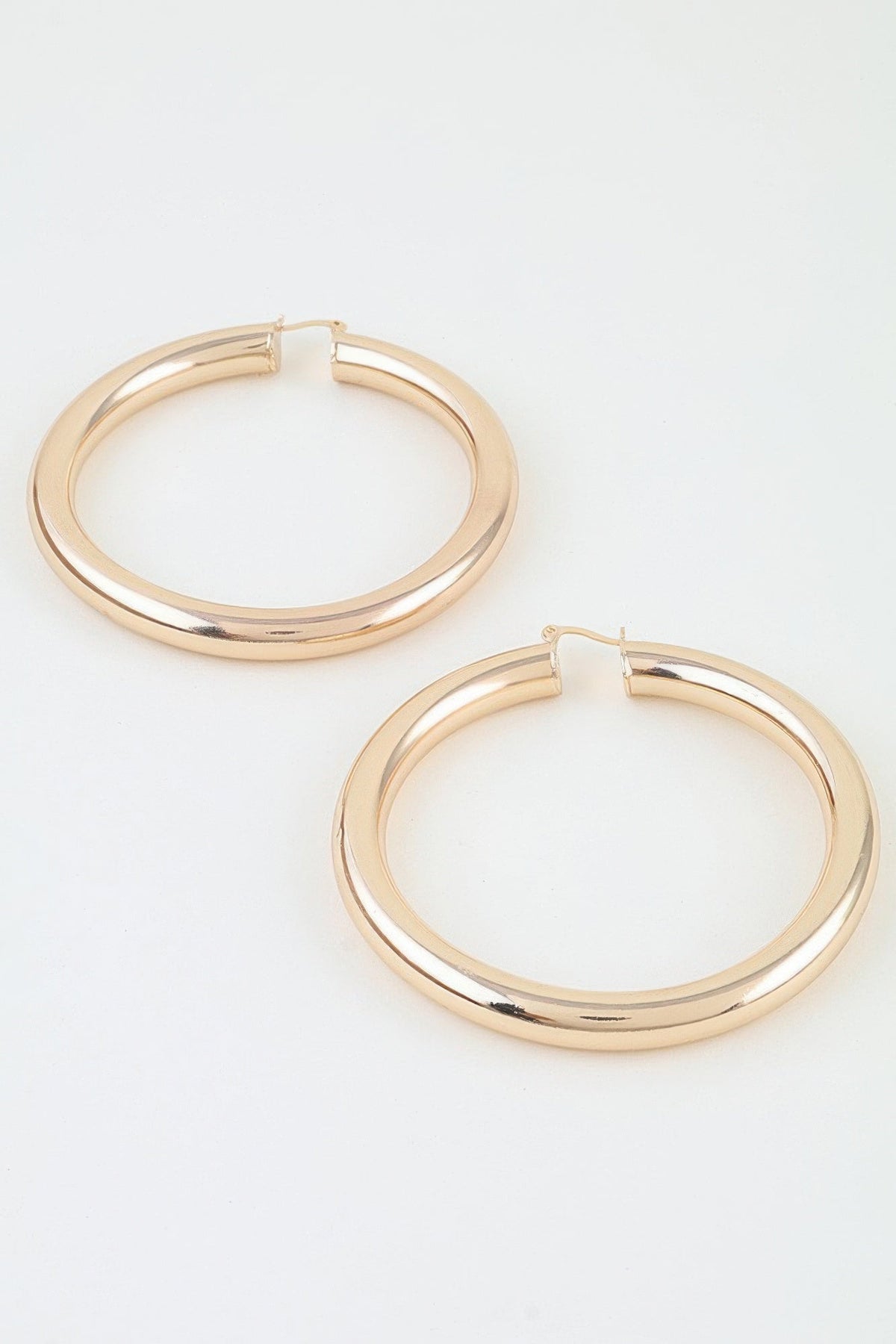 Oversized Modern Hoop Earrings