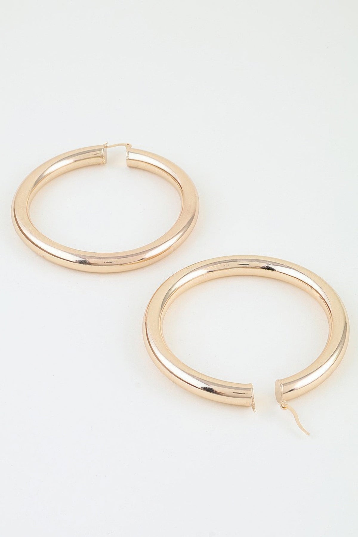 Oversized Modern Hoop Earrings