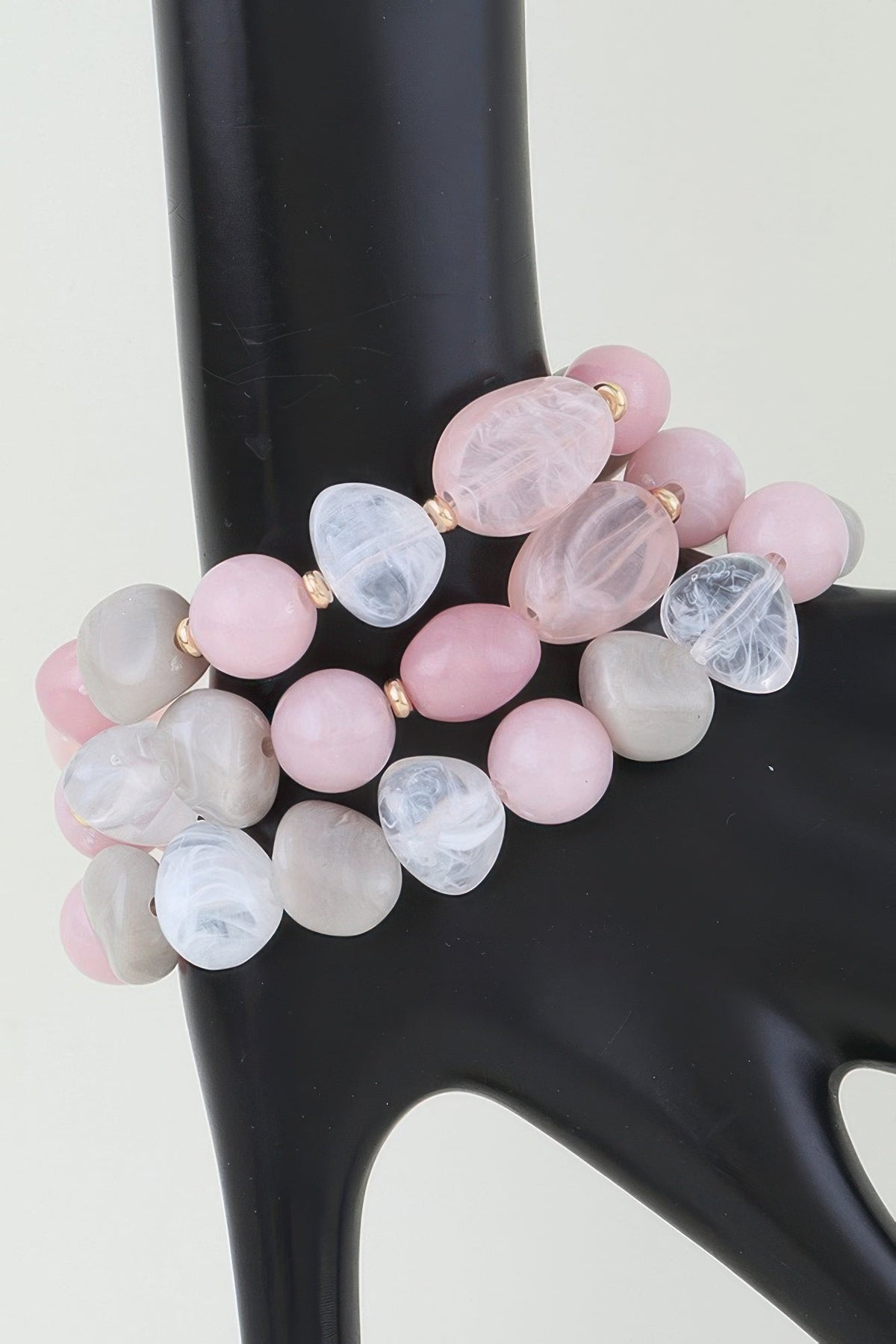 Multi Marble Stone Beaded Bracelet