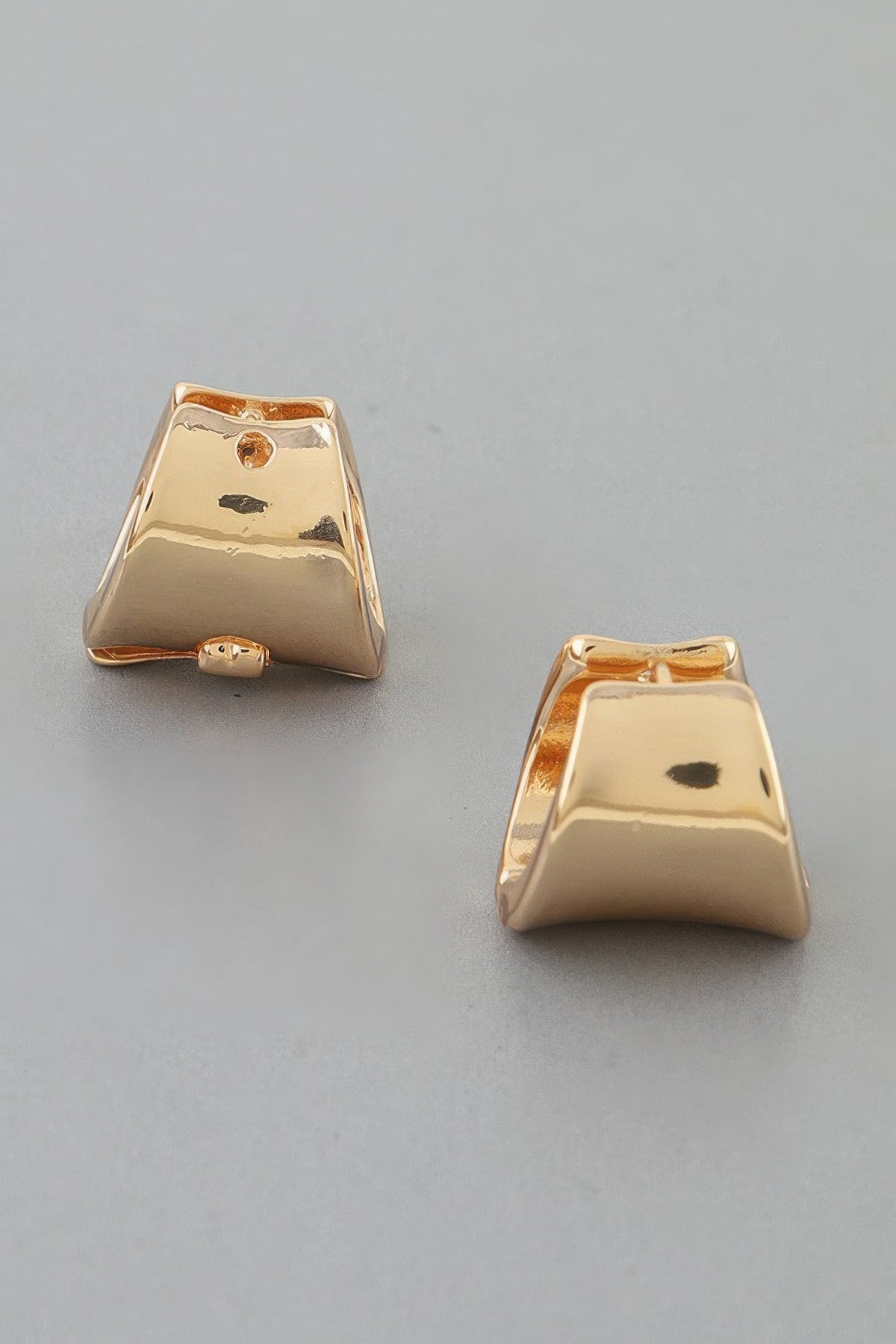 Modern Wide Cuff Hoop Earrings