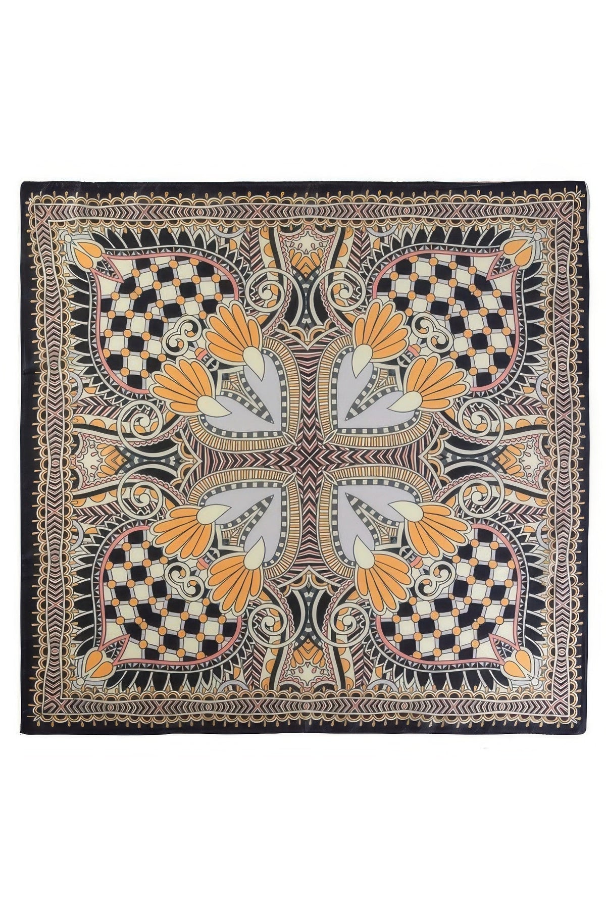 Bohemian Geometric Print Bandana