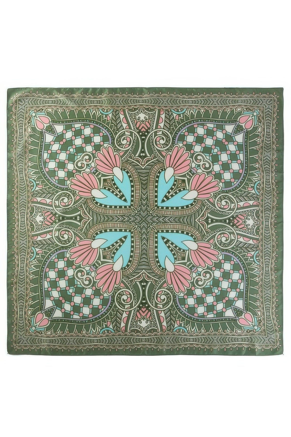 Bohemian Geometric Print Bandana