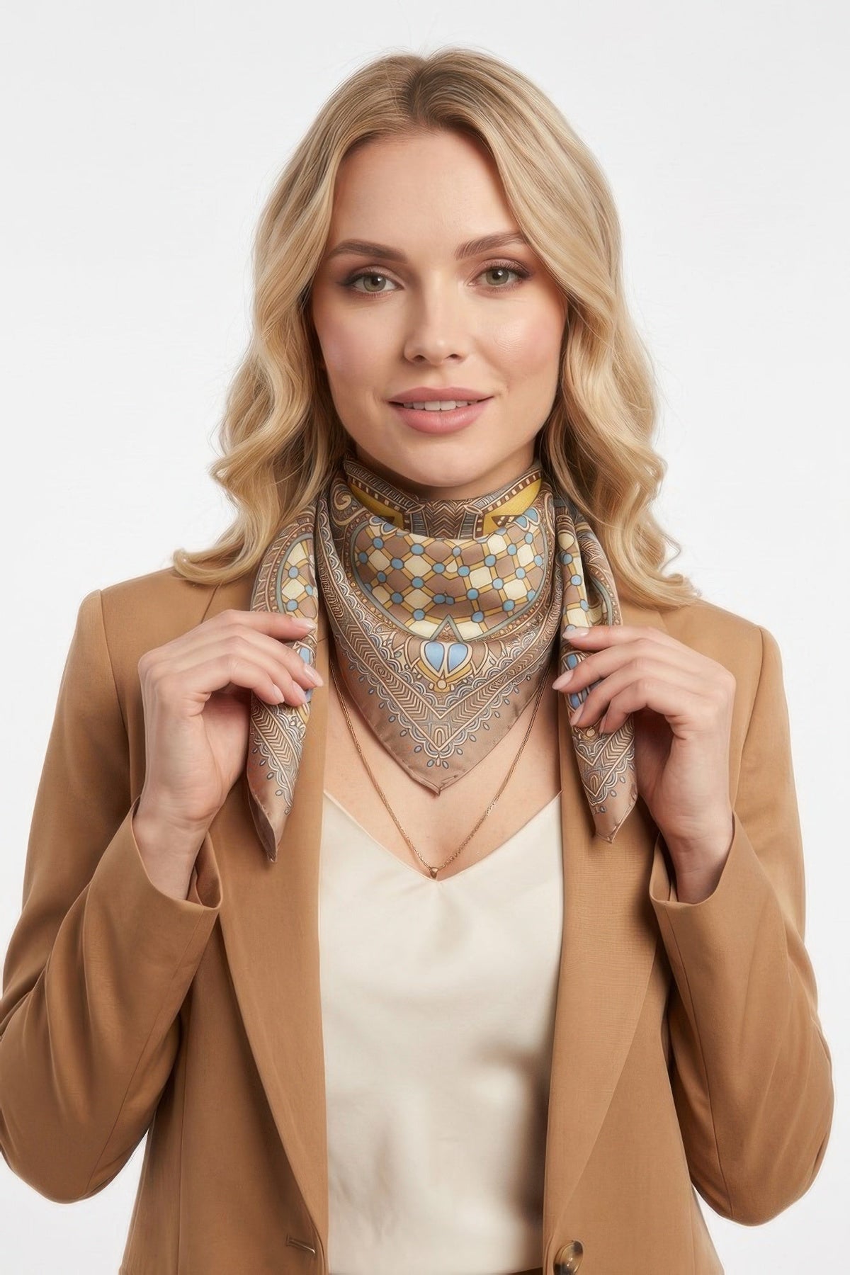 Bohemian Geometric Print Bandana