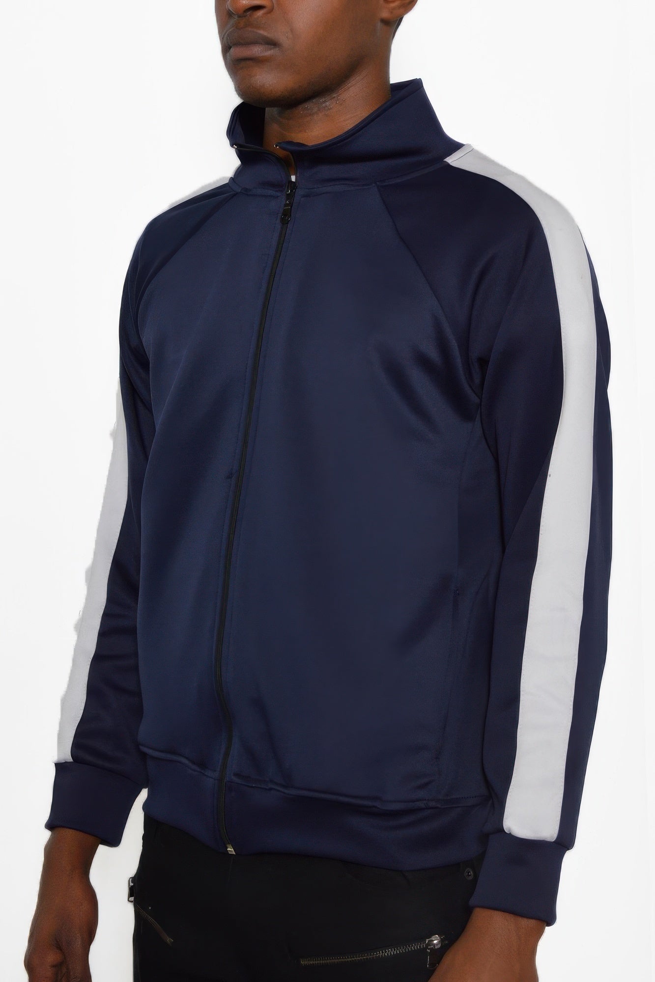 Chaqueta de chándal con banda lateral