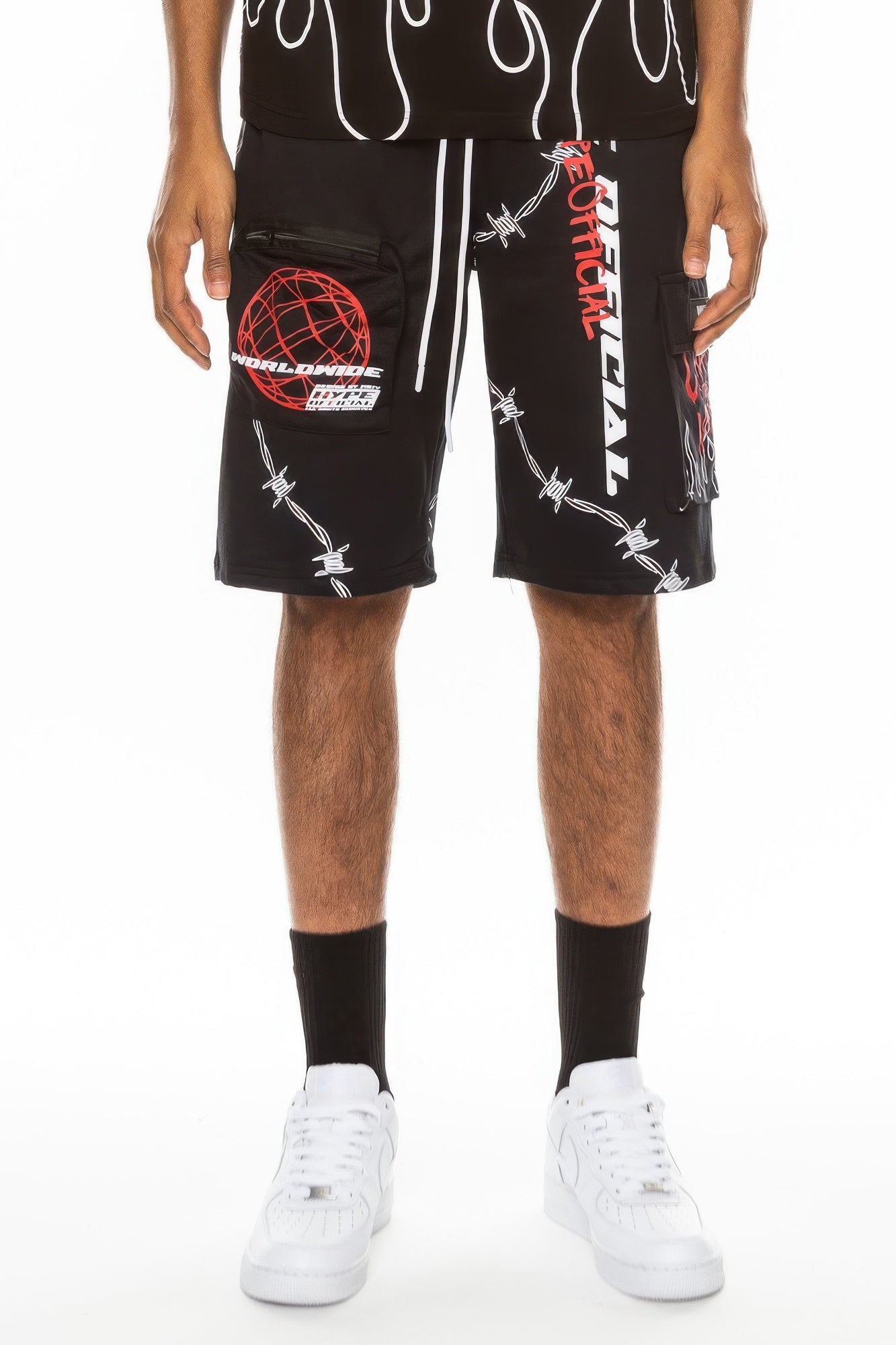 Pantalones cortos estampados oficiales de Hype