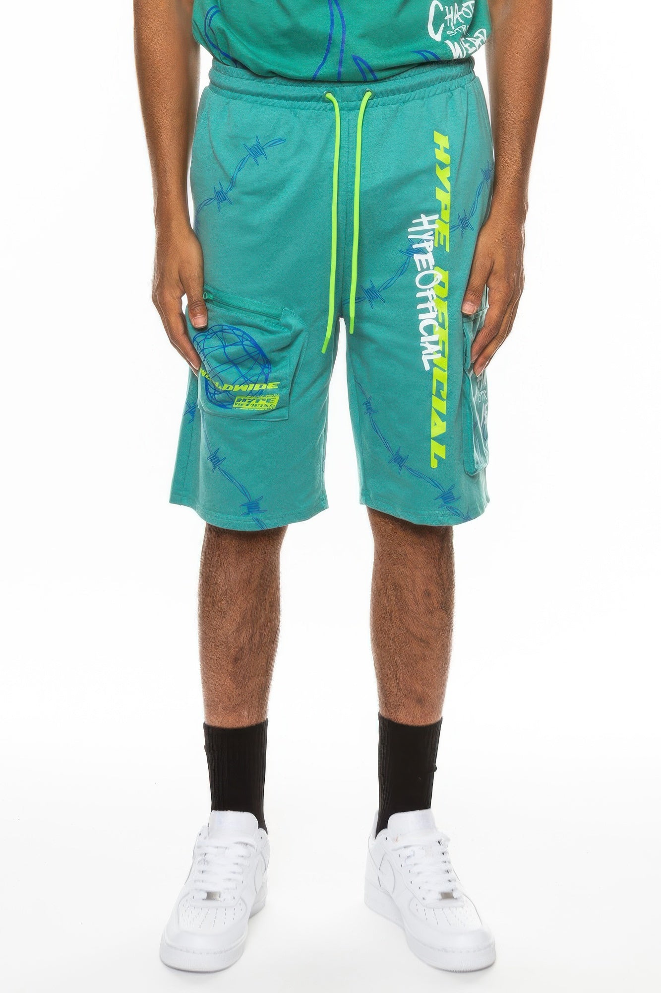 Pantalones cortos estampados oficiales de Hype