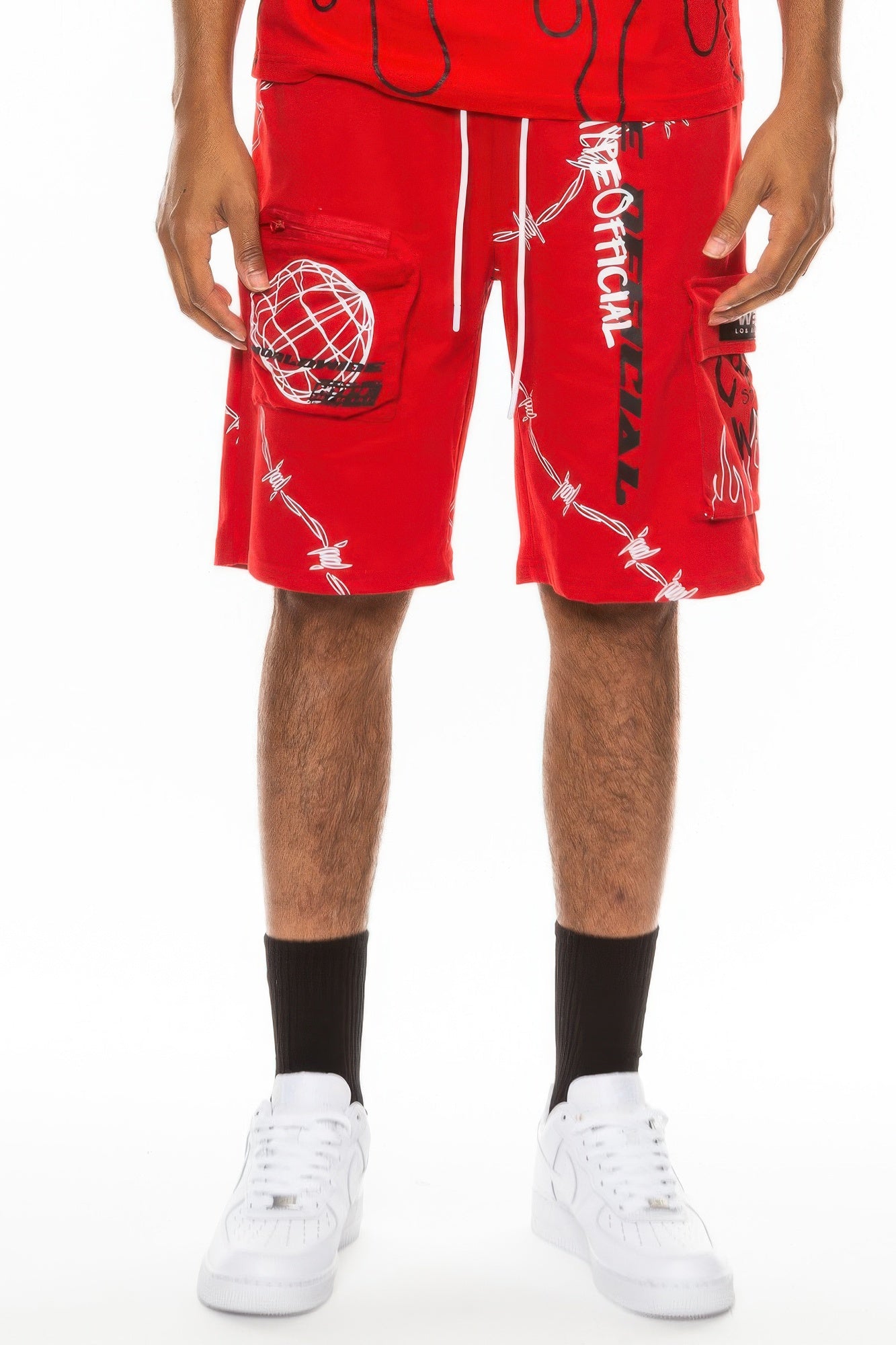 Pantalones cortos estampados oficiales de Hype