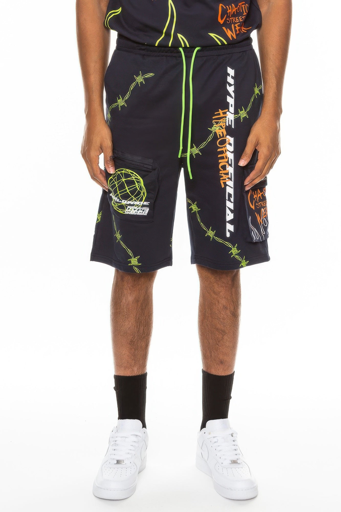Pantalones cortos estampados oficiales de Hype