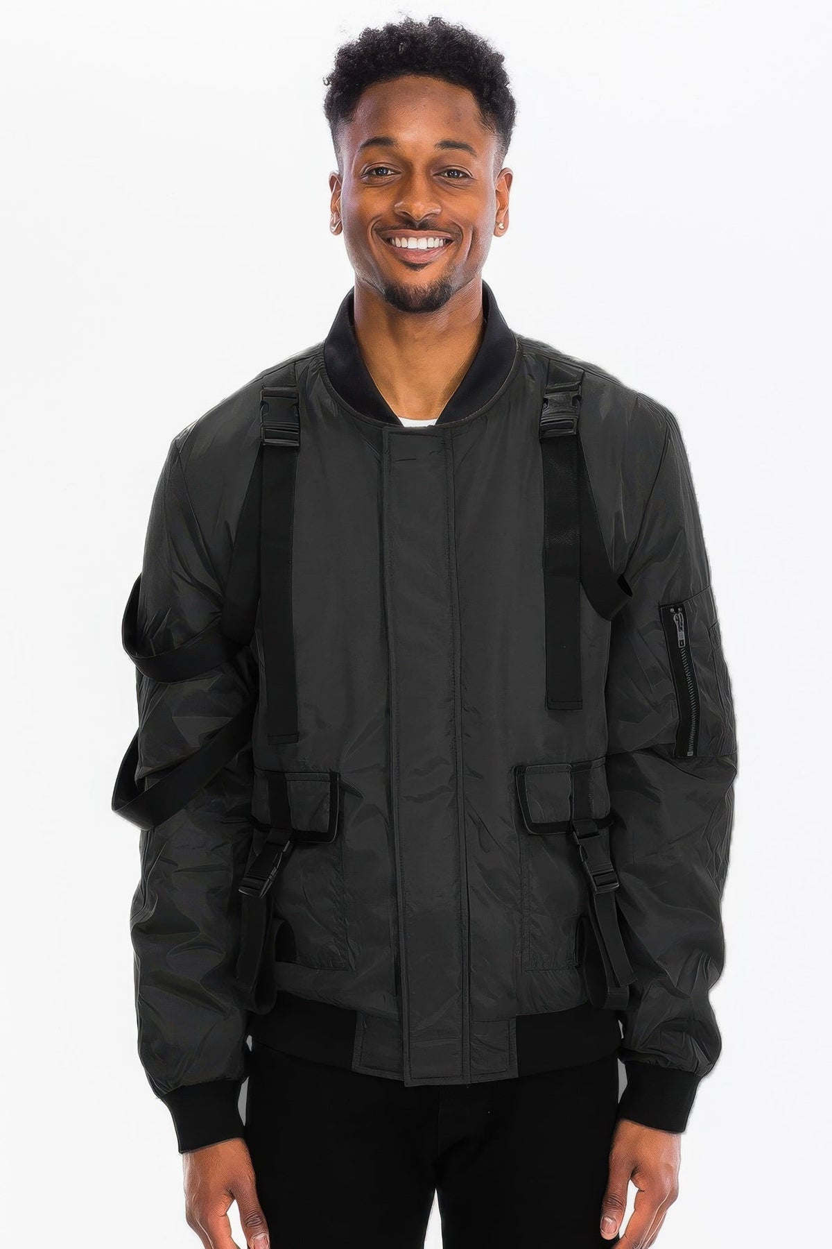 Mens Utility Strap Jacket
