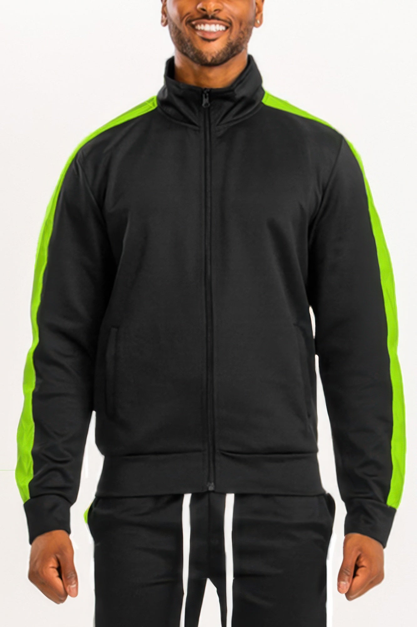 Chaqueta Track de una raya