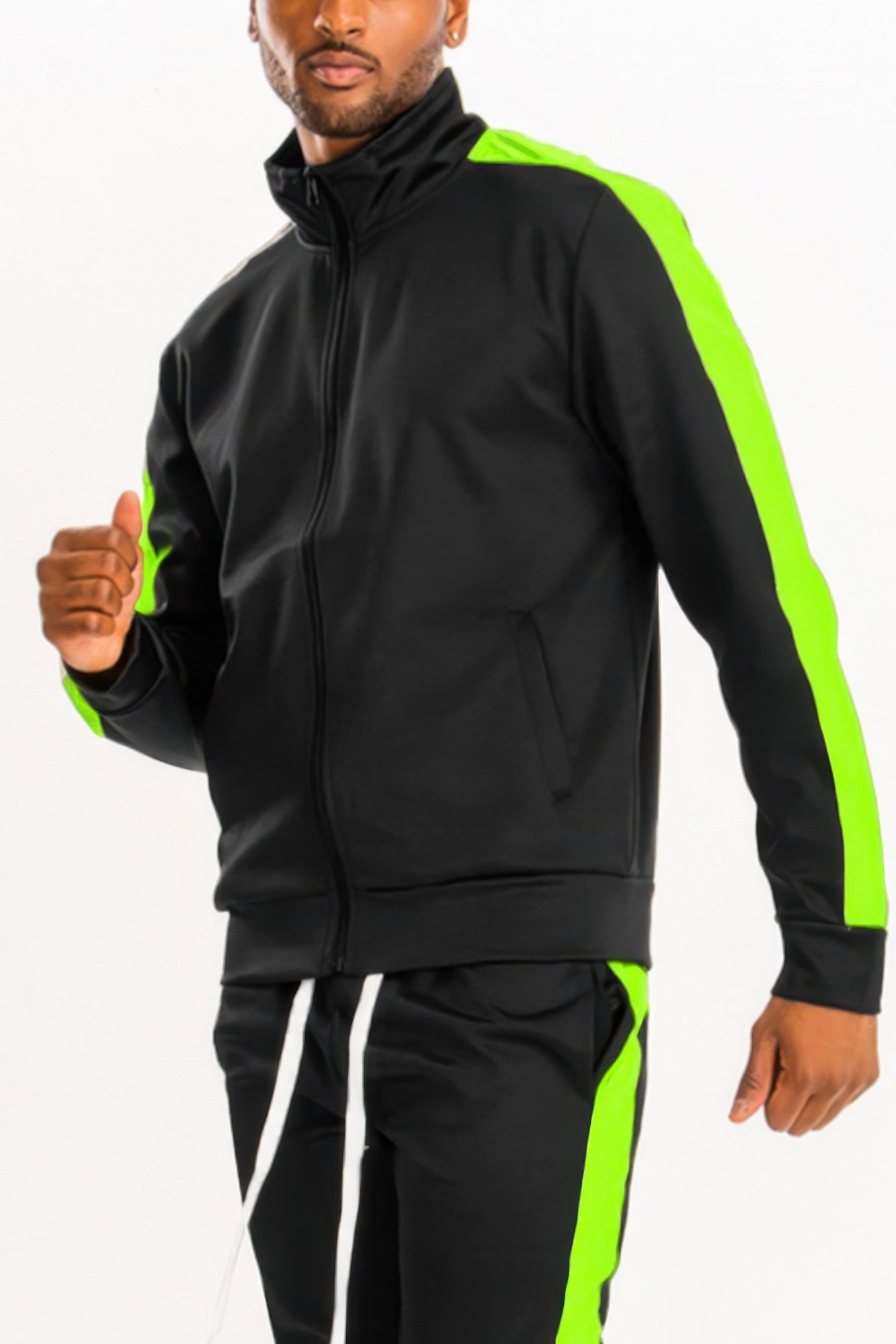 Chaqueta Track de una raya
