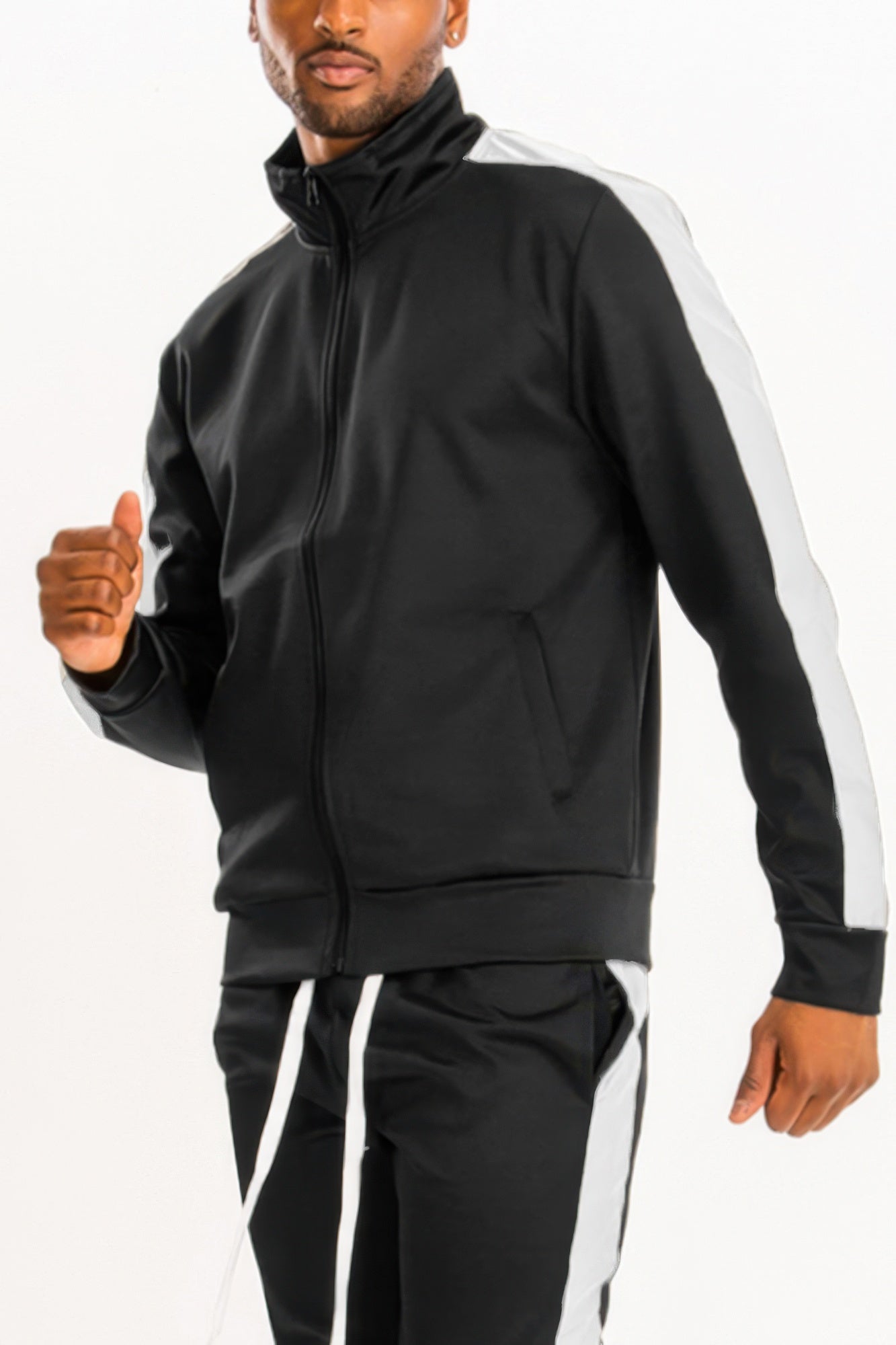 Chaqueta Track de una raya