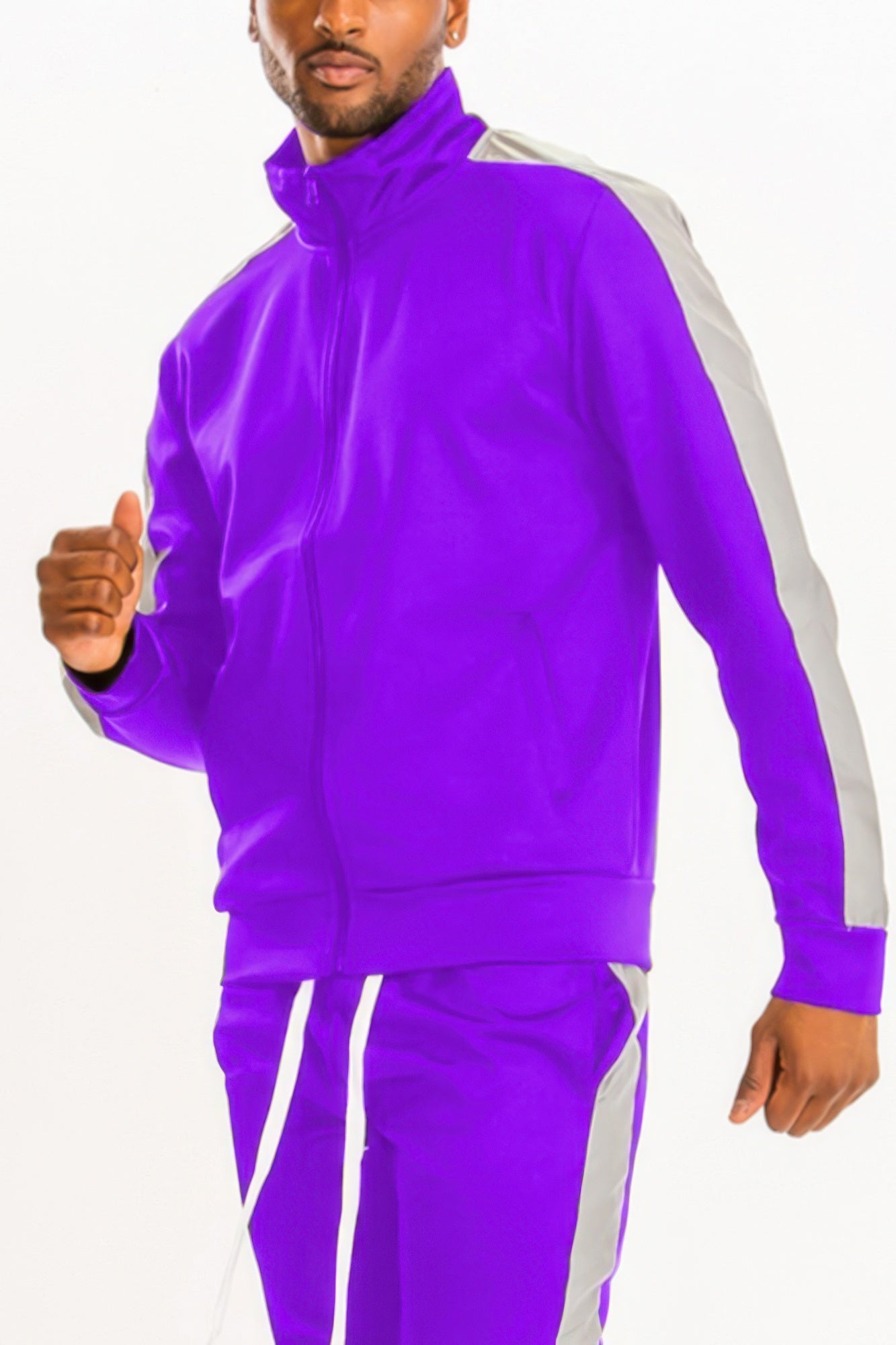 Chaqueta Track de una raya