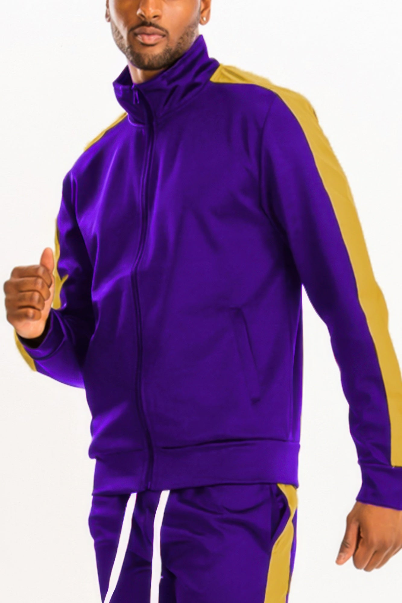 Chaqueta Track de una raya