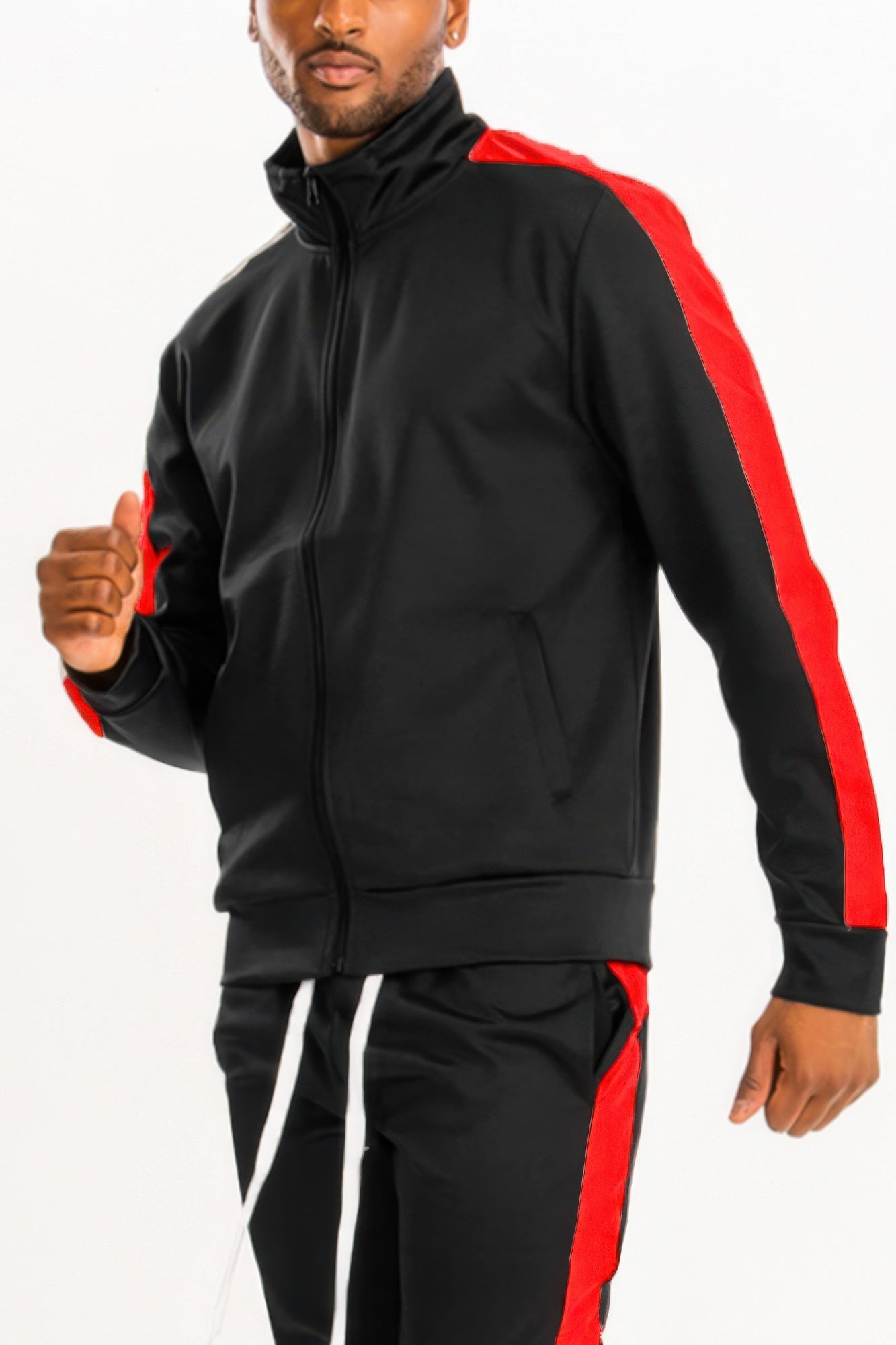 Chaqueta Track de una raya