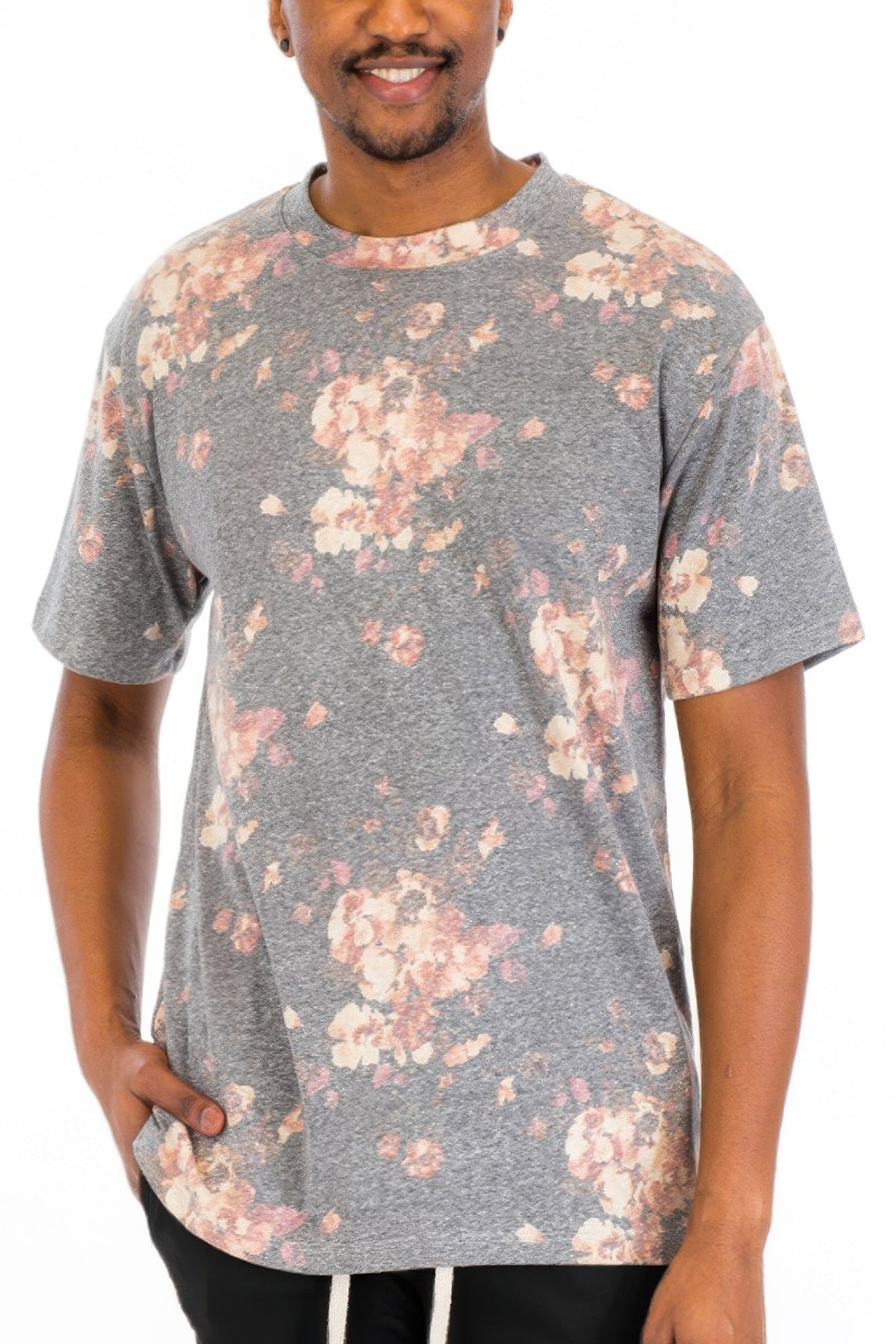 Heathered Floral T-shirt