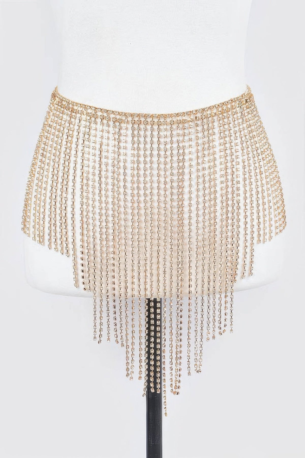 WOMEN'S BELT CHELSEA Cascading Rhinestones BYMANYC ® New York