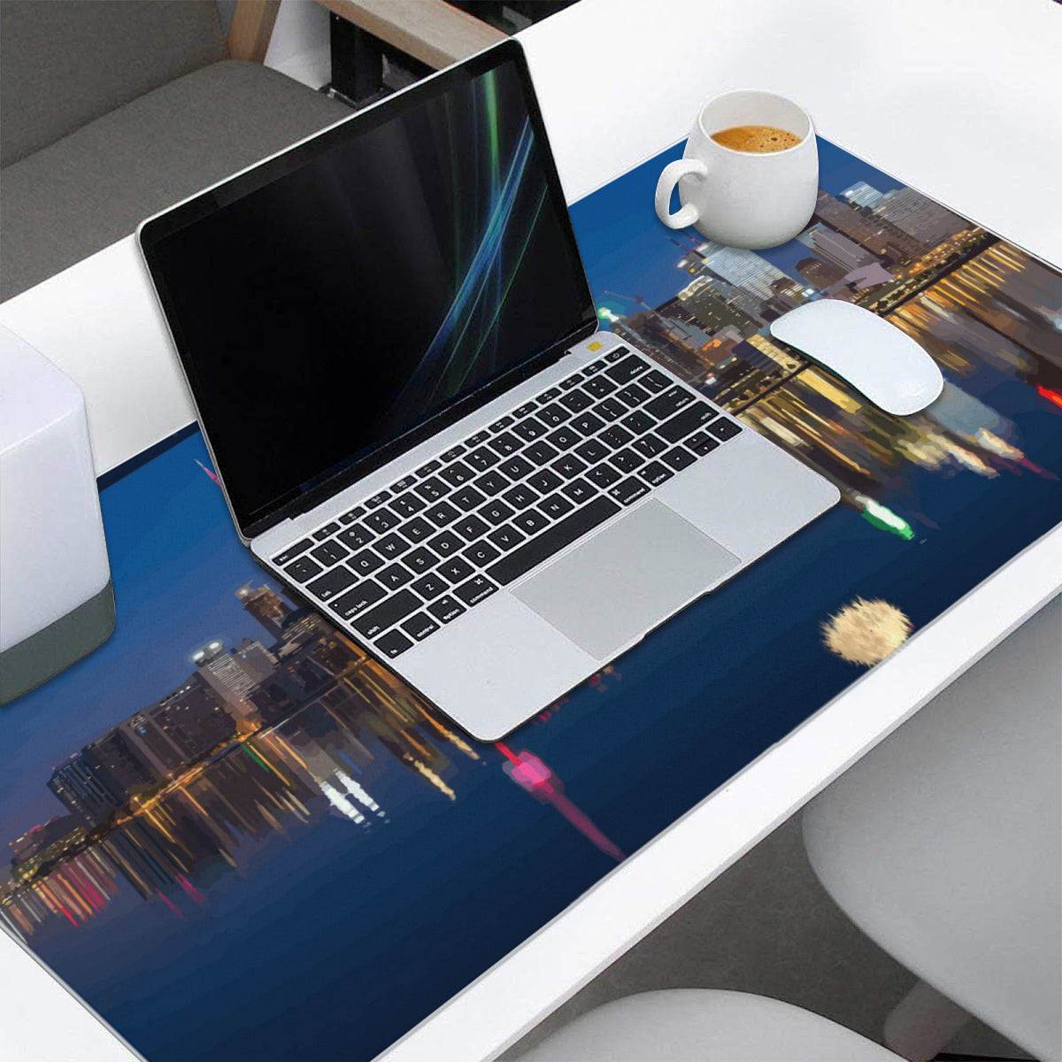 Choose to Shine City by the Water 40" x 20" Mousepad Desk Mat