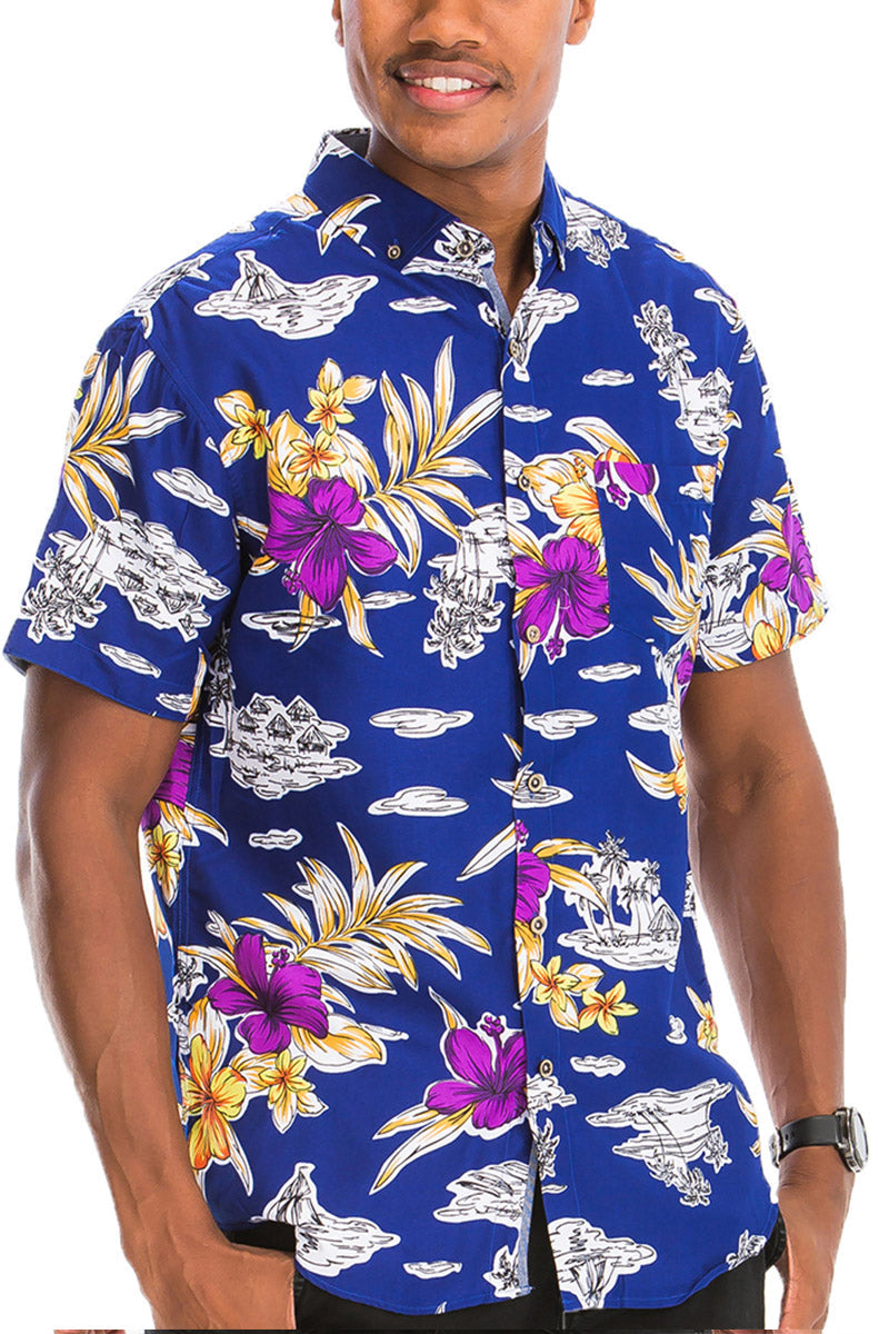 Hawaiian Print Shirt