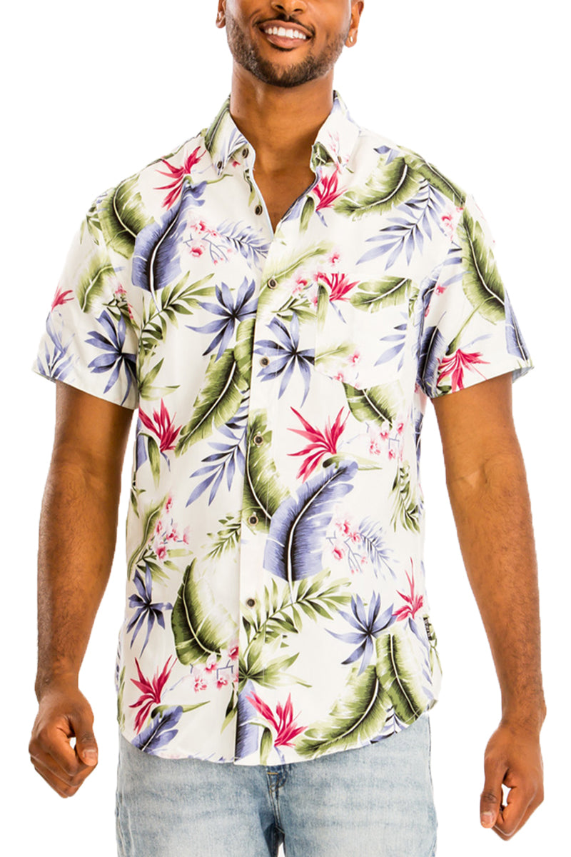 Hawaiian Print Shirt