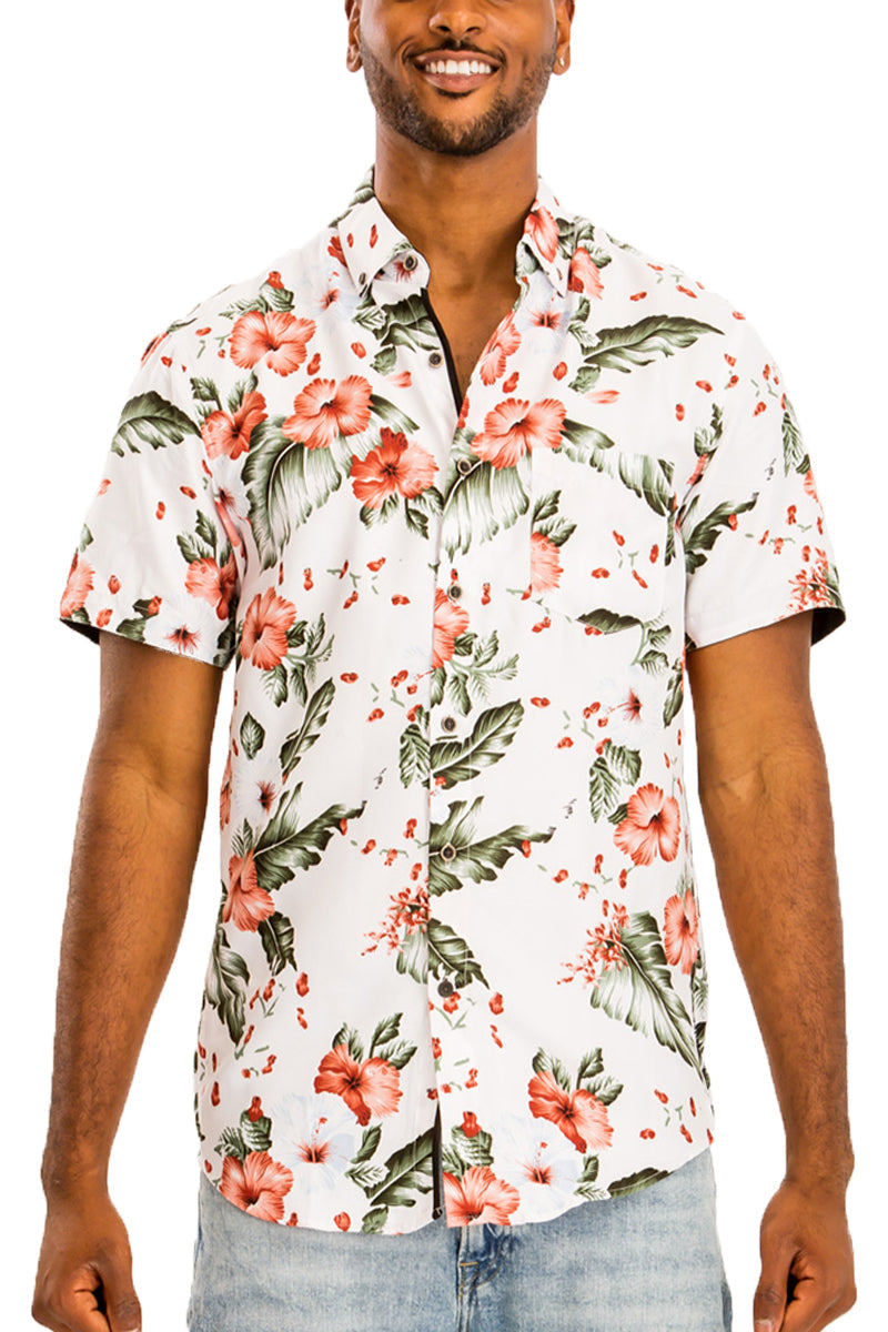 Hawaiian Print Shirt