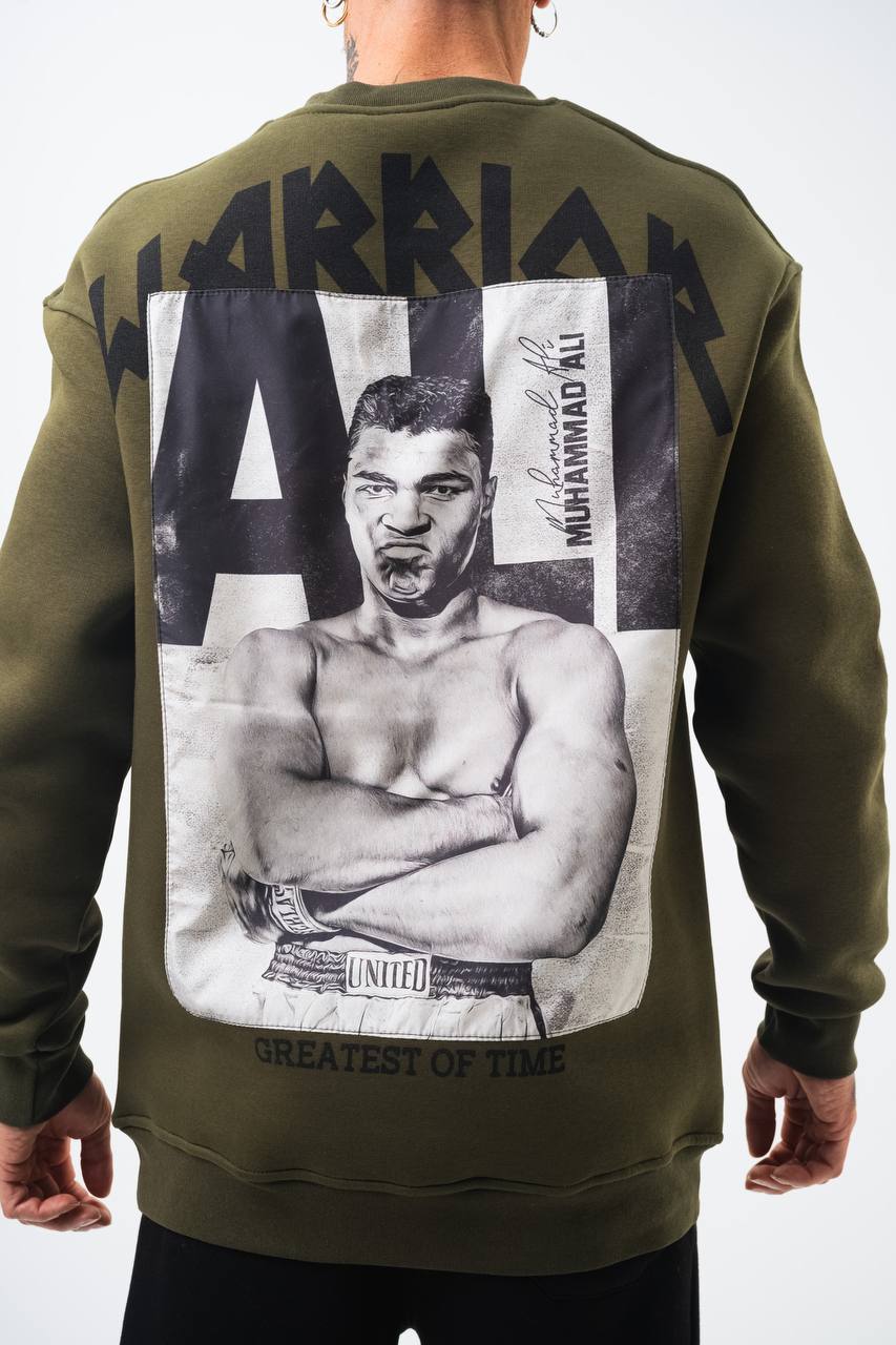 Sudadera "Guerrero" Muhammad Ali: El más grande de todos los tiempos