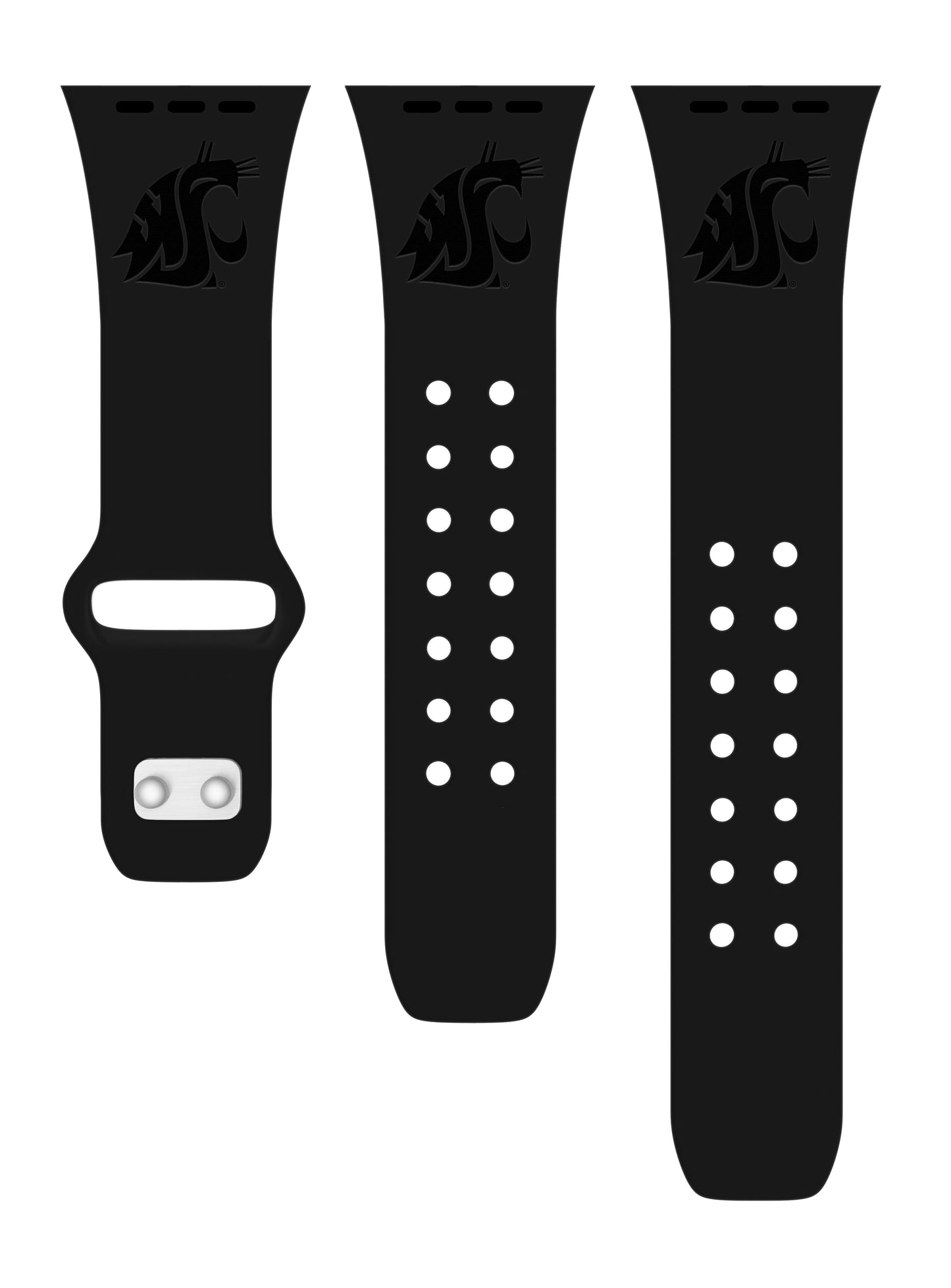 Washington State Cougars Engraved Apple Watch Band