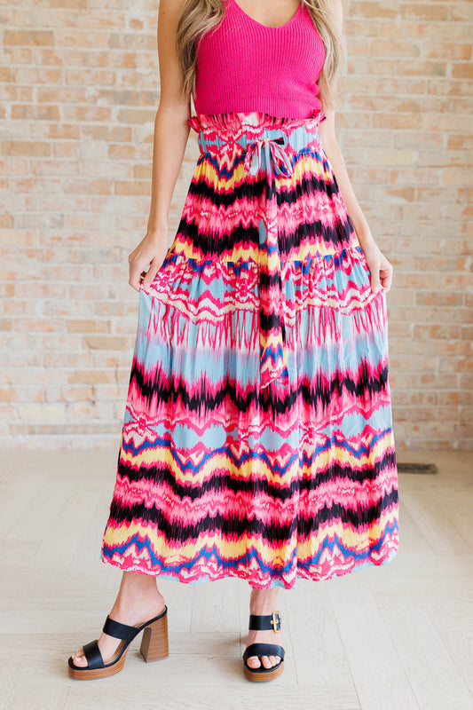 Falda abstracta Watch Me Twirl