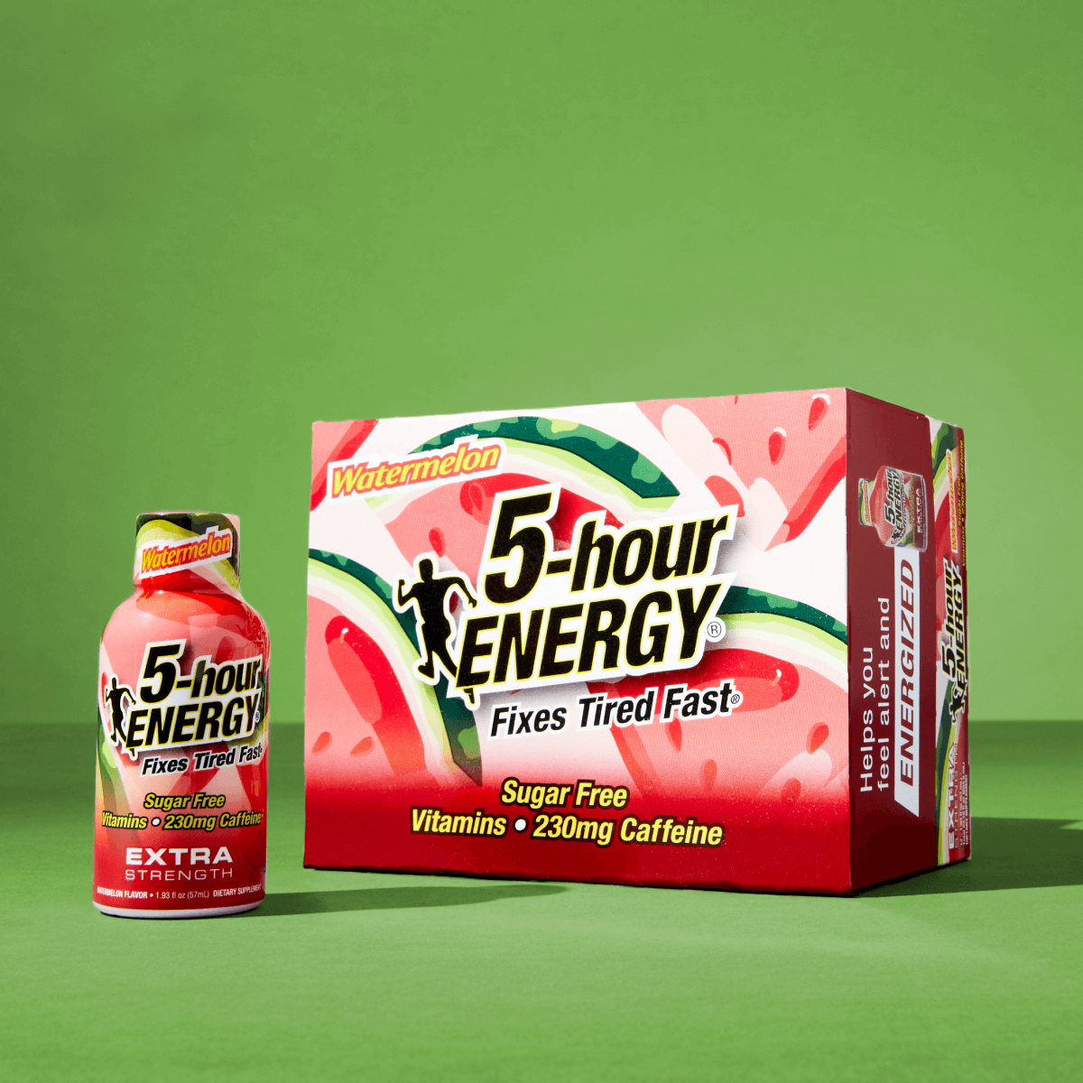 Bebidas energéticas 5-hour ENERGY de potencia extra con sabor a sandía