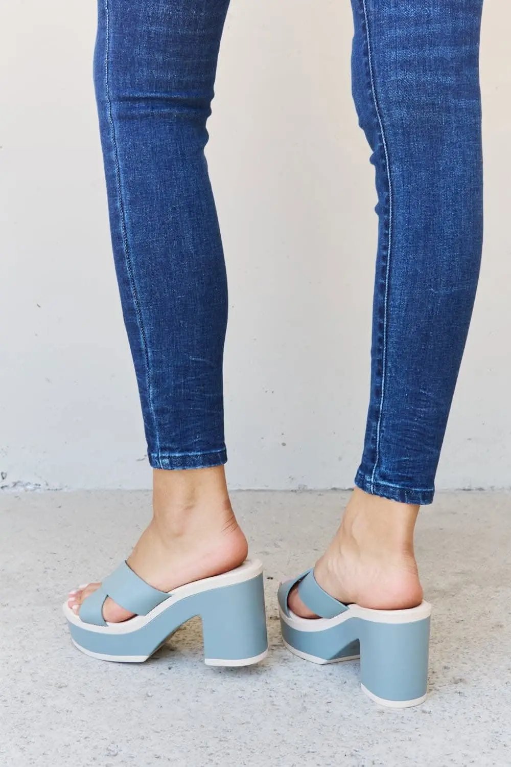 Trendsi Blue Platform Sandals Women's Summer Shoes - Comfy & Stylish