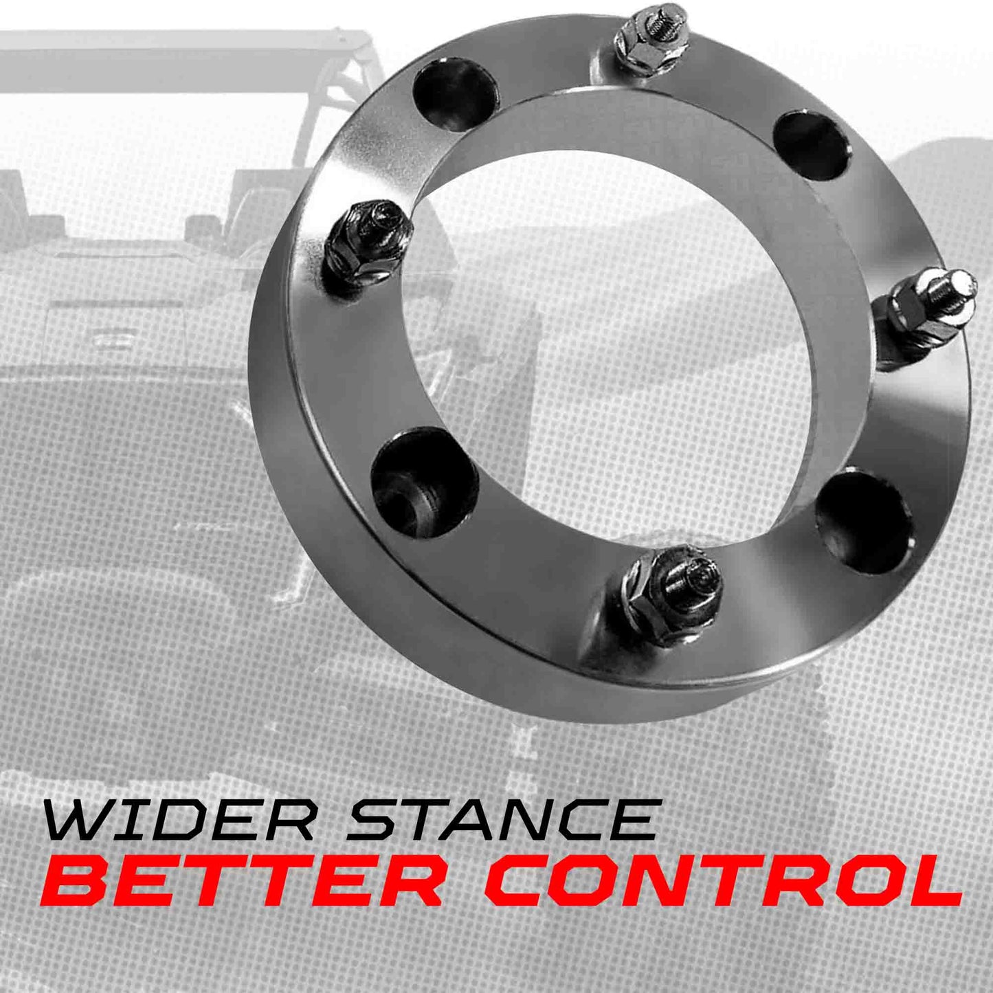 4x156 Wheel Spacer 12x1.5mm Studs  2"