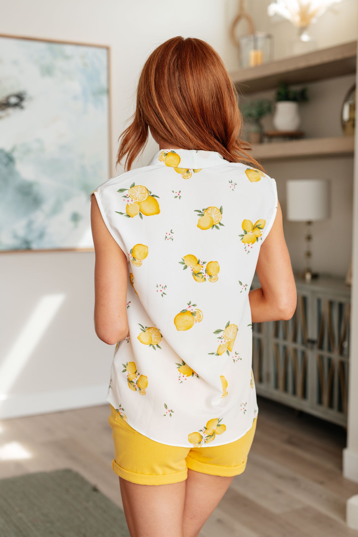 Blusa sin mangas "Cuando la vida te dé limones"