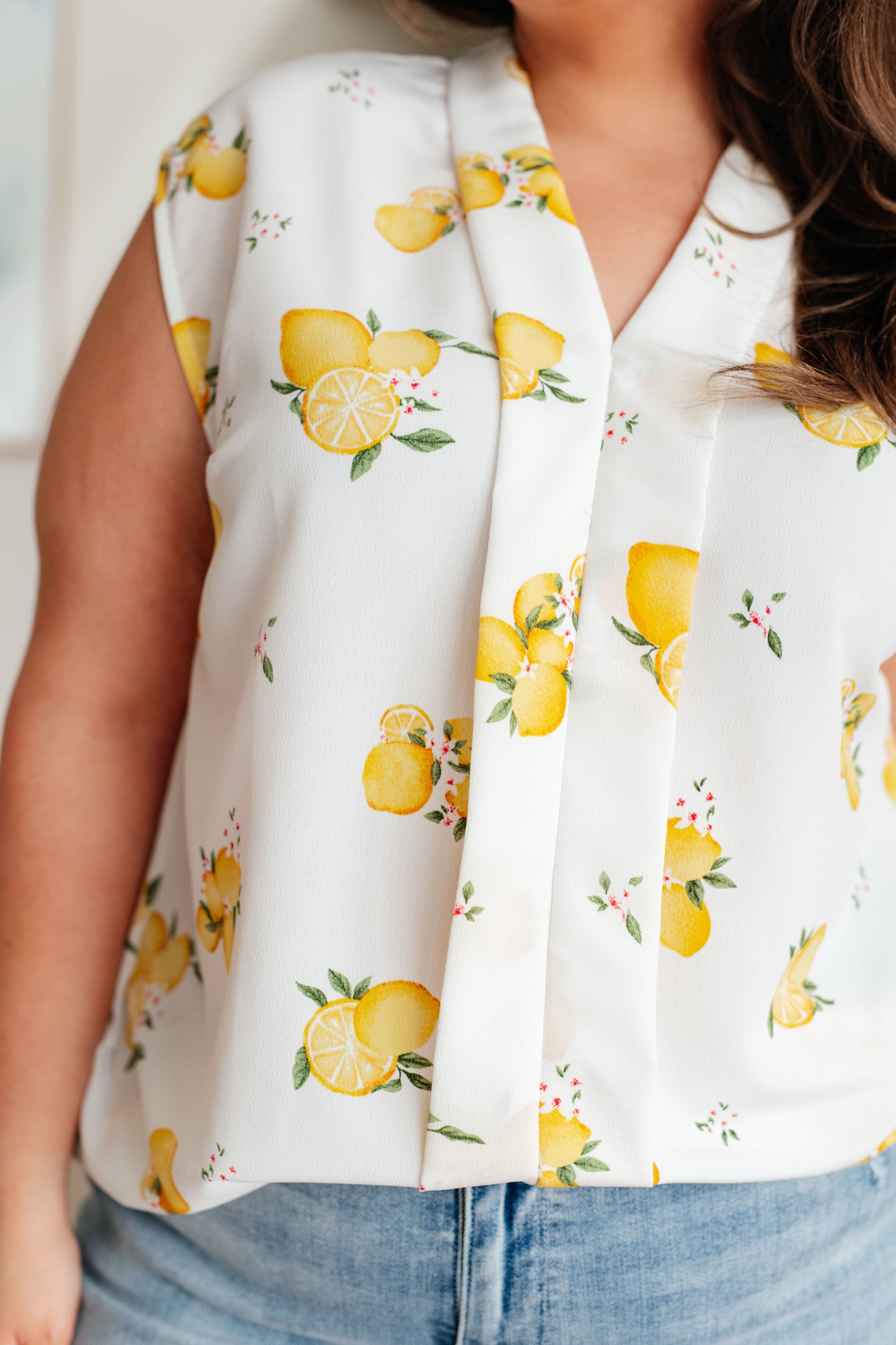 Blusa sin mangas "Cuando la vida te dé limones"
