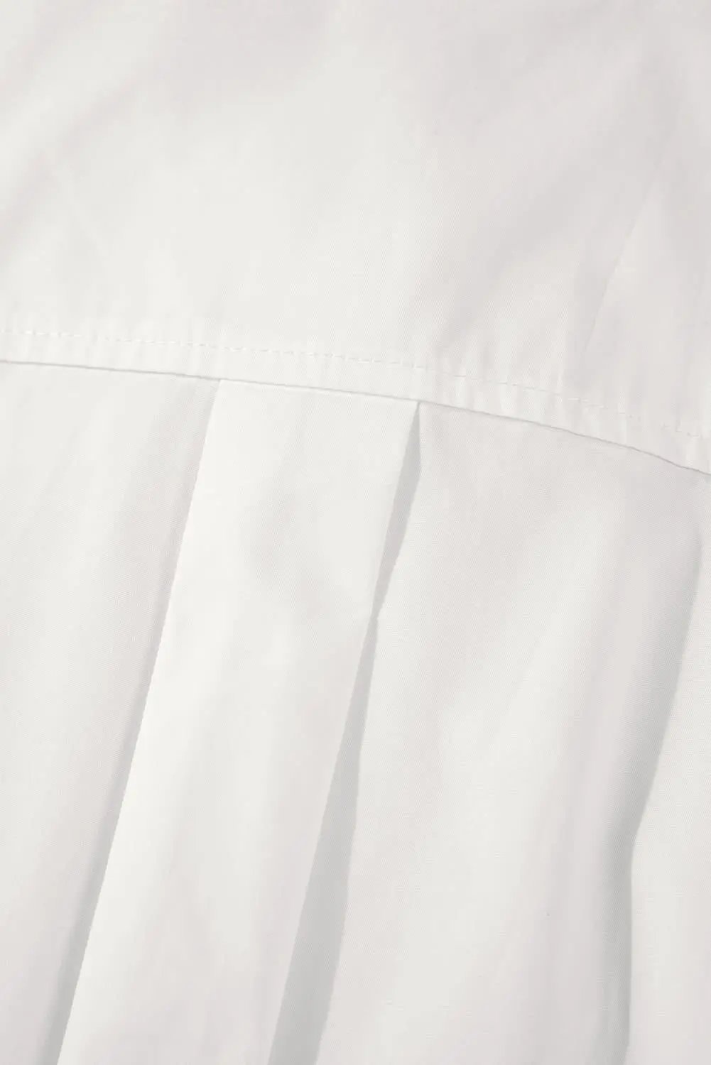 Love Salve White Lace Linen Shirt — Breathable Daily Blouse