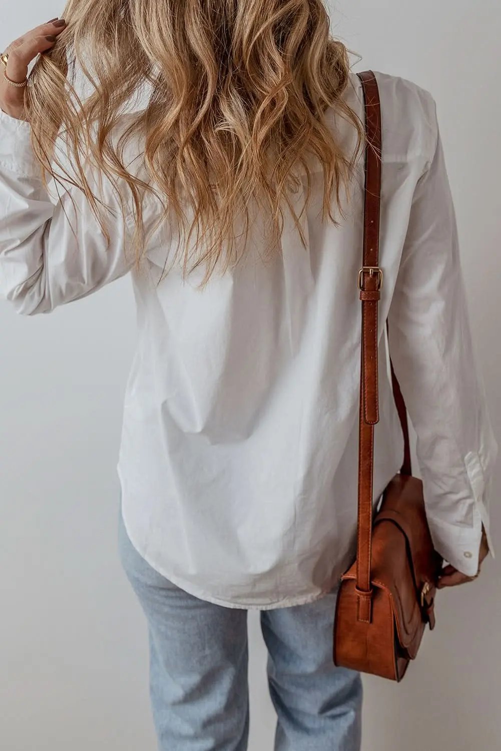 Love Salve White Lace Linen Shirt — Breathable Daily Blouse