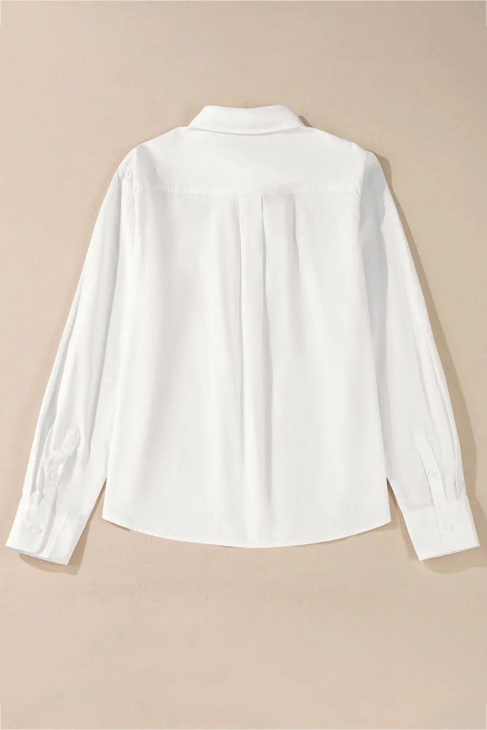 Love Salve White Lace Linen Shirt — Breathable Daily Blouse