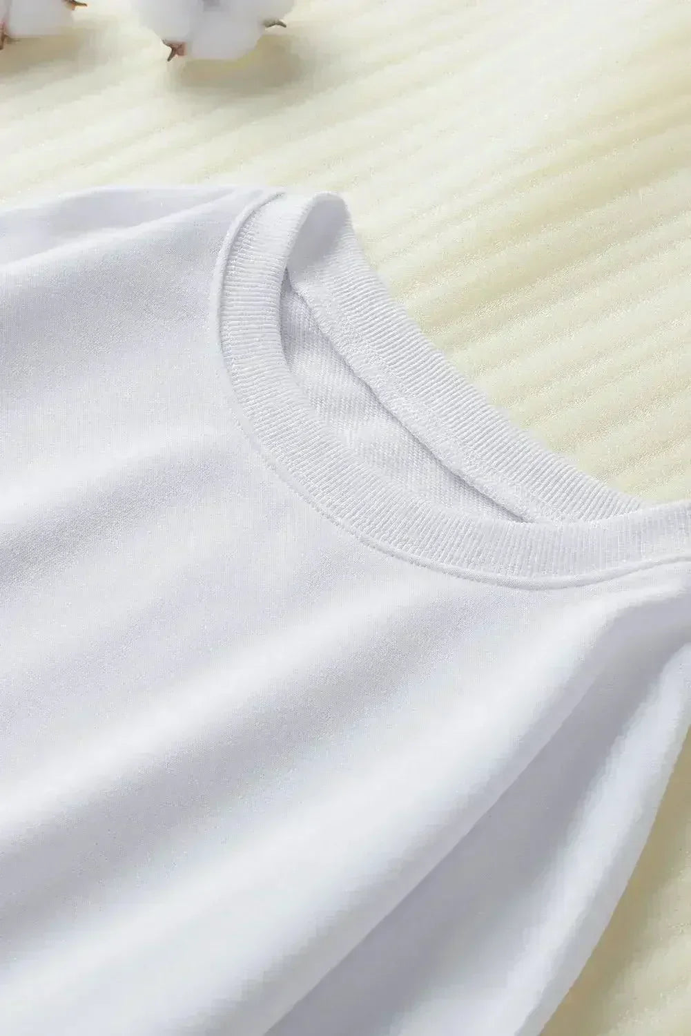 White Oversized Sweatshirt