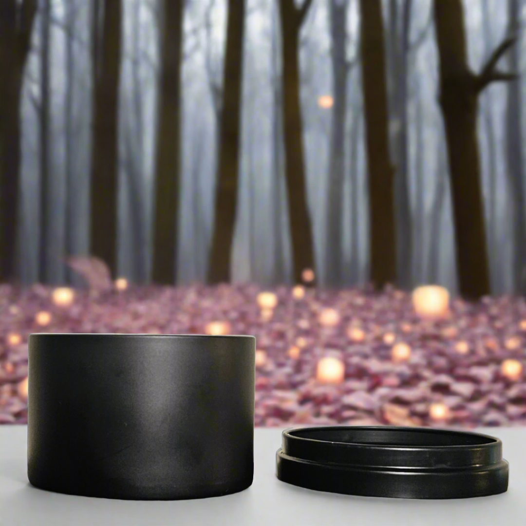 Vela de hojalata Whimsy Spellfire Elegante de soja - Mandarina Durazno
