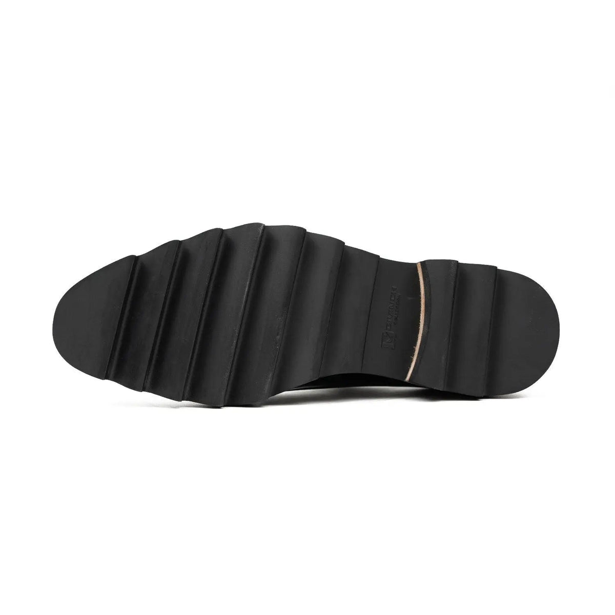 Wine Red Cow Leather Monk Shoes