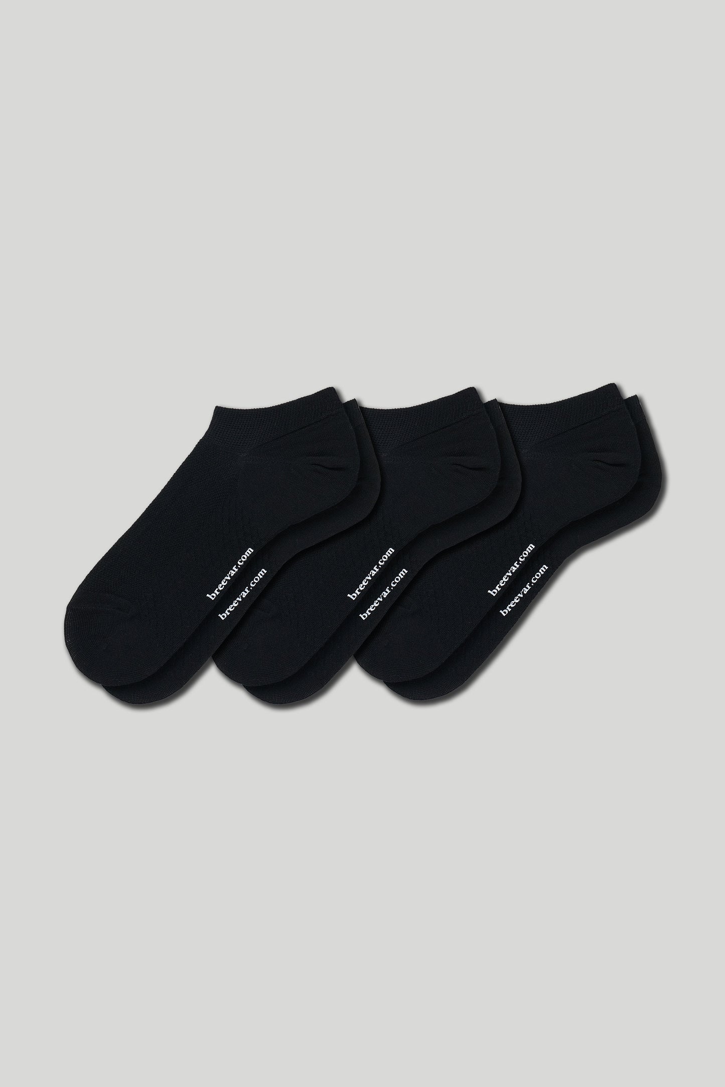 3-Pack Women's Antibacterial Massage Ankle Socks