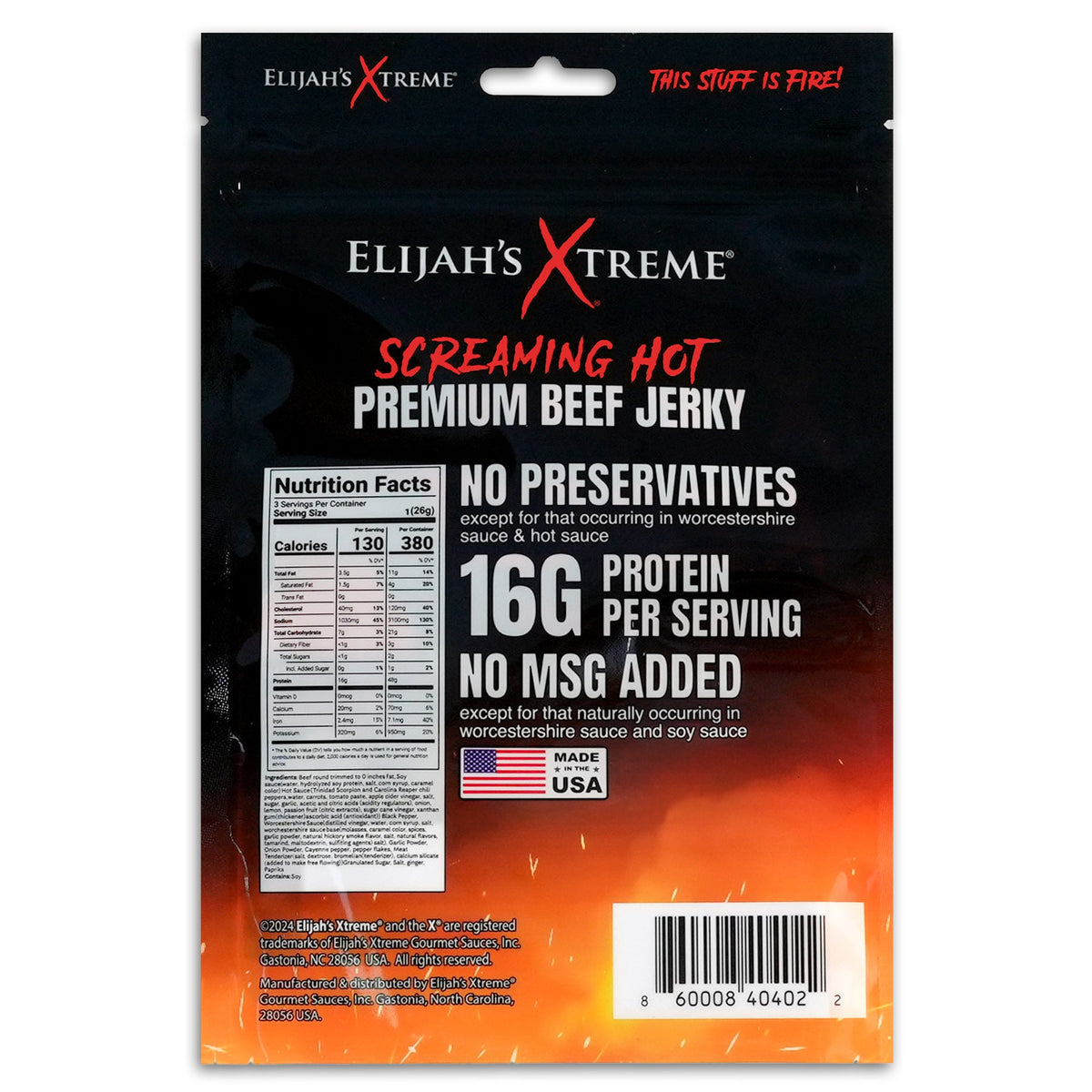 Paquete Trío de Carne Seca de Res