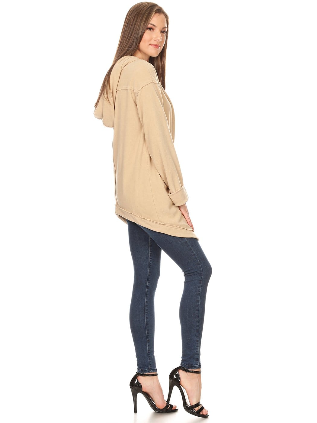 Sudadera ligera informal holgada