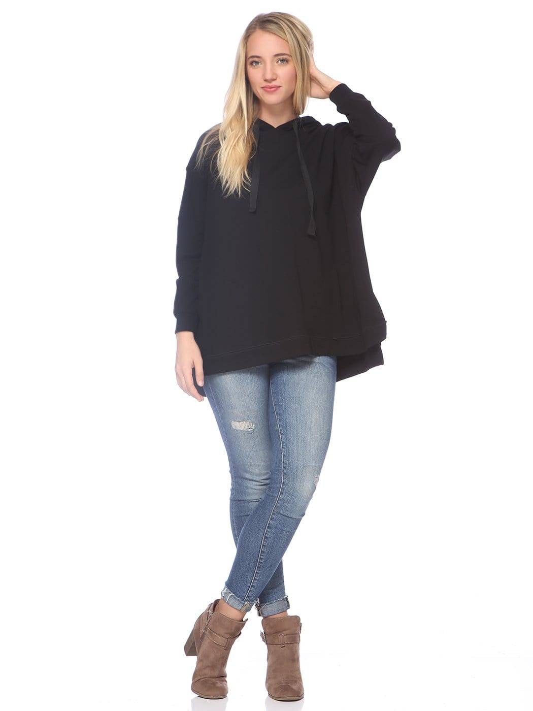 Sudadera con Capucha Holgada Cómoda