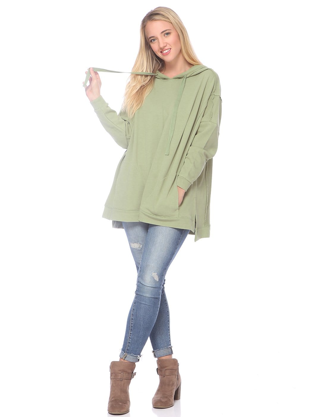 Sudadera con Capucha Holgada Cómoda