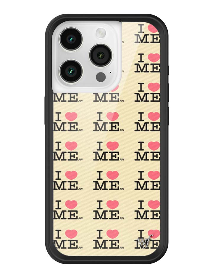 I Heart Me | Yellow iPhone Case