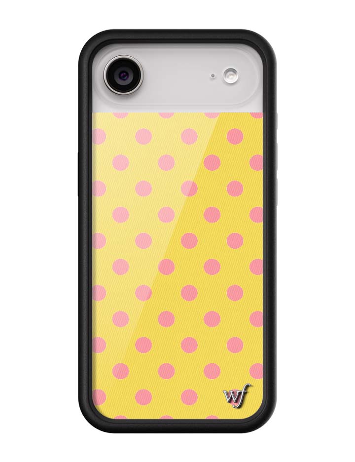 Polka Dot | Yellow and Pink iPhone Case