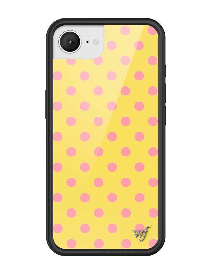 Polka Dot | Yellow and Pink iPhone Case