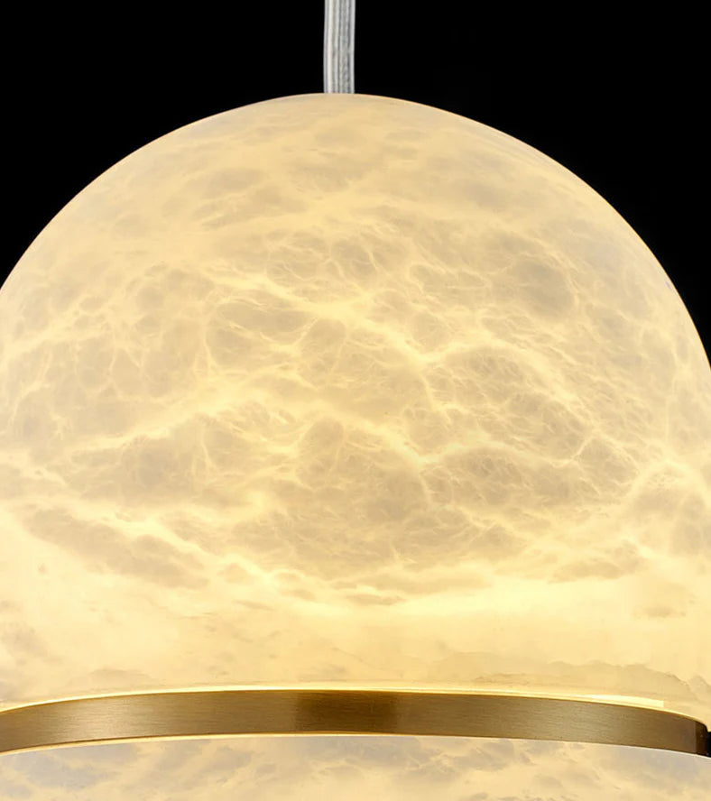 YUM Alabaster Pendant Light