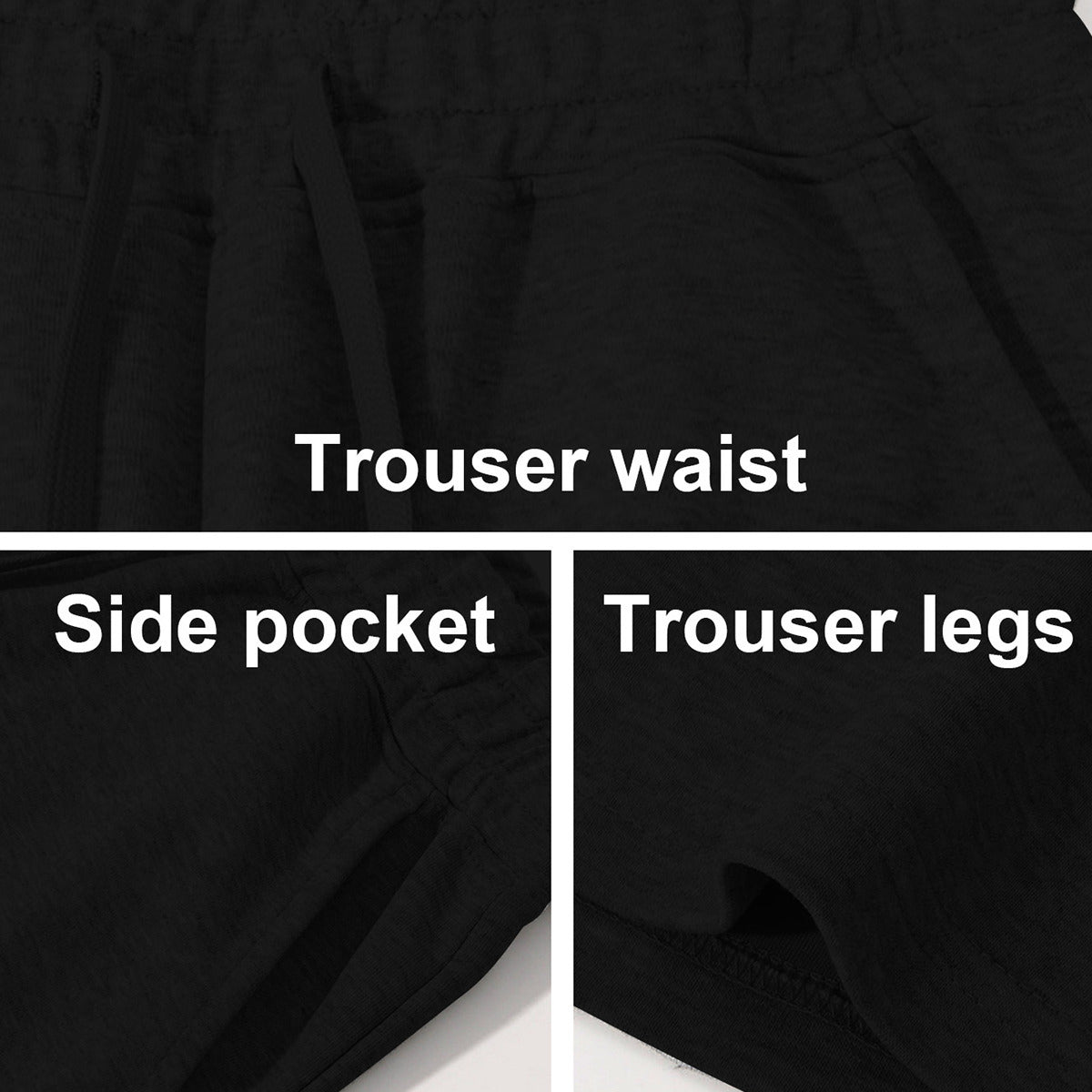 DAD "Dedicated and Devoted" Golden Seal Men's Black Shorts